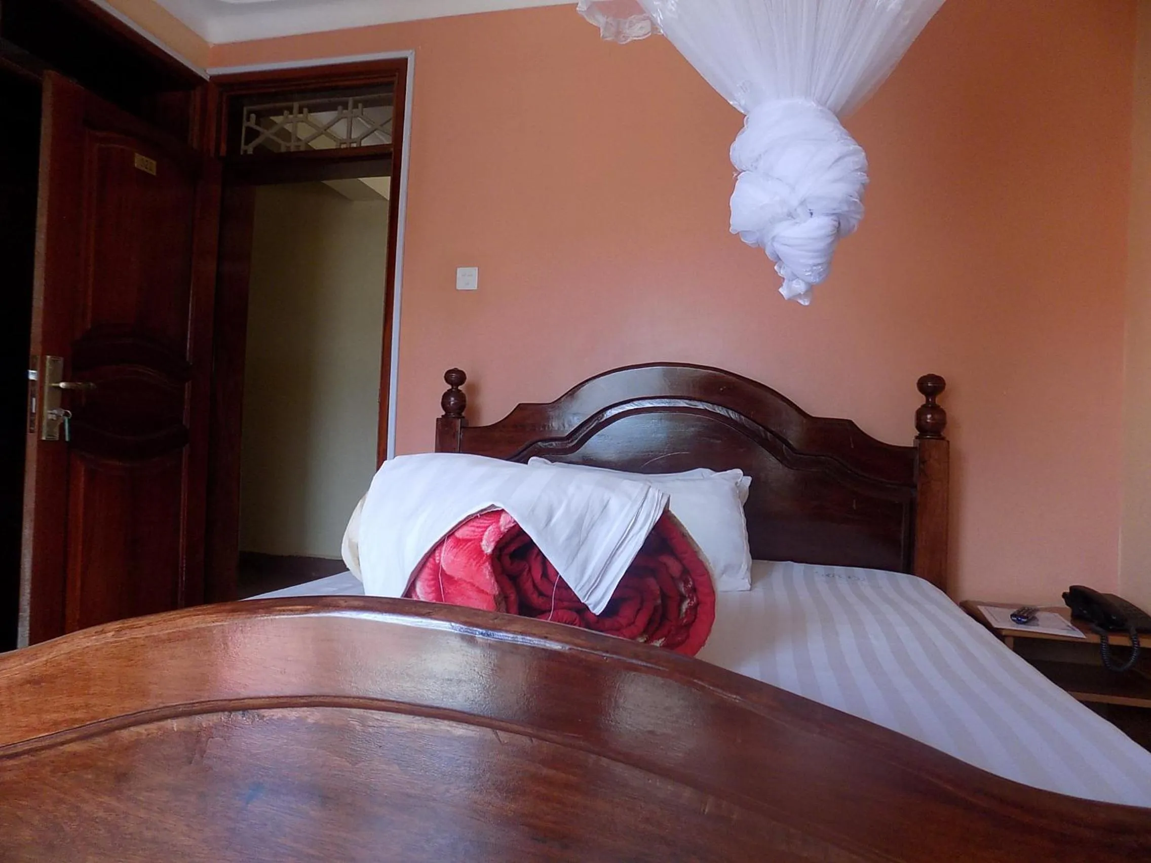 Bedroom in Olina Hotel and Apartments Kampala