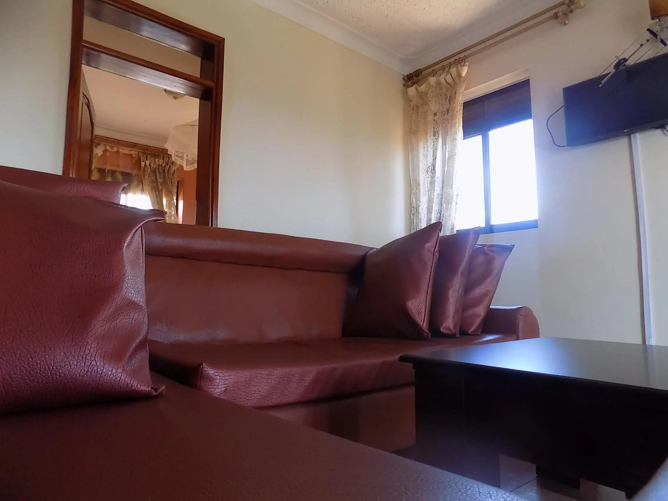 Living room in Olina Hotel and Apartments Kampala