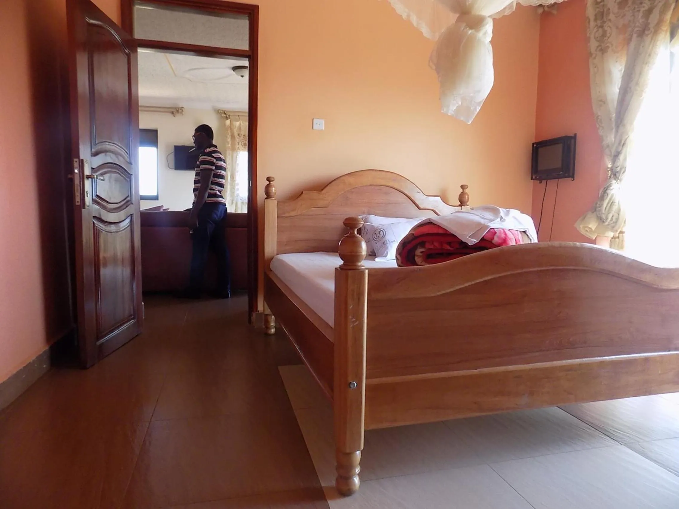 Bedroom in Olina Hotel and Apartments Kampala