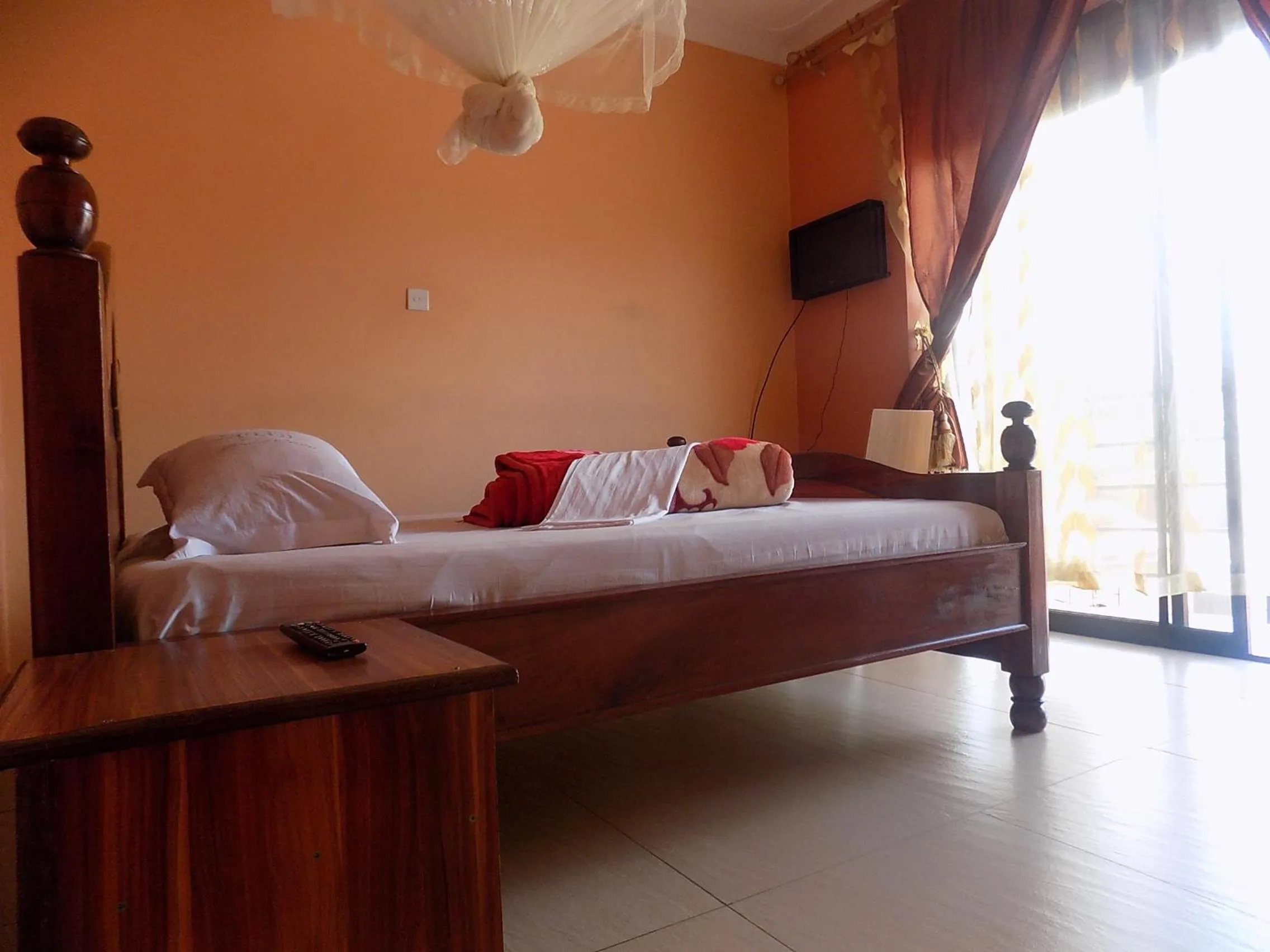 Bedroom in Olina Hotel and Apartments Kampala