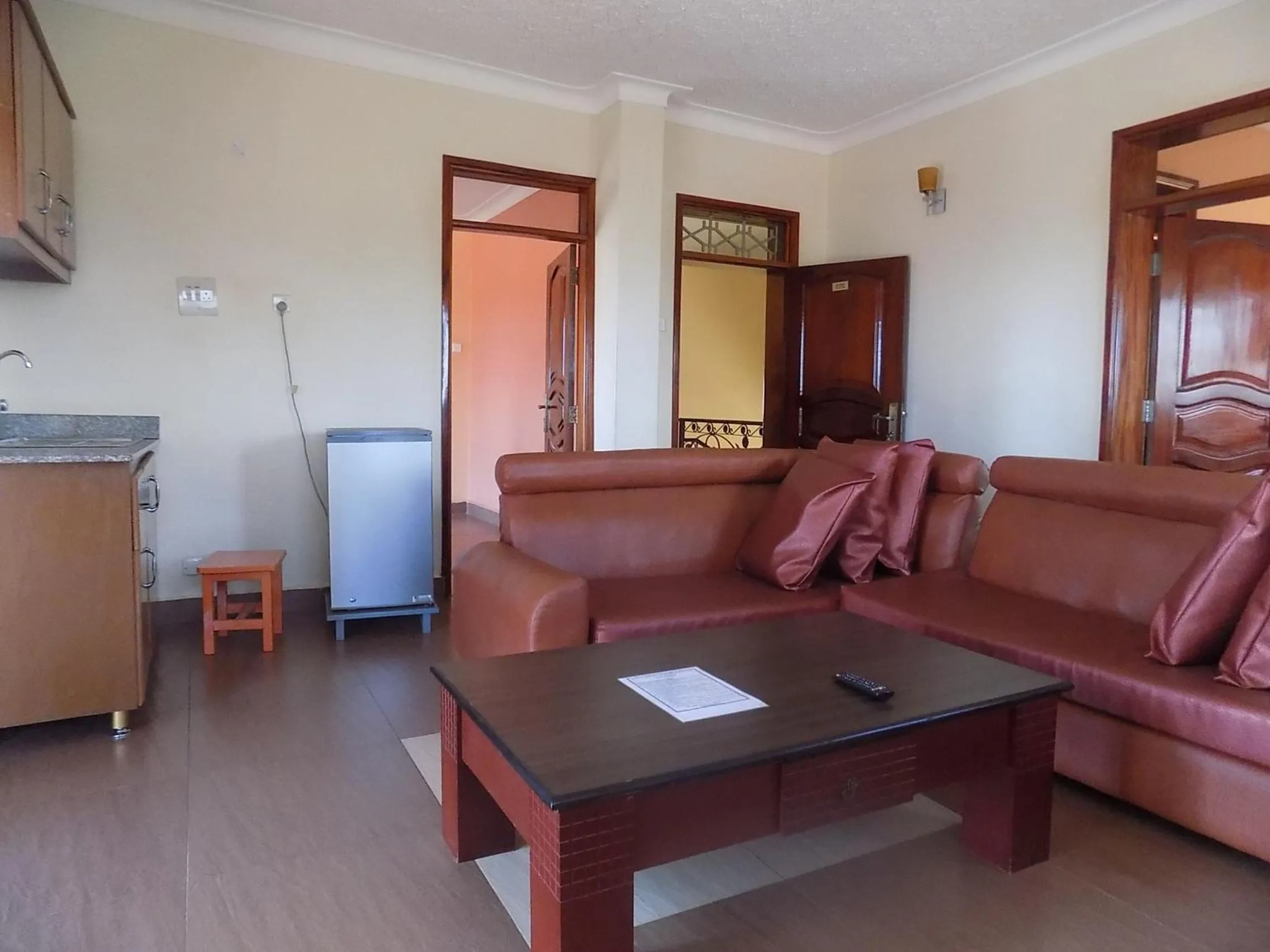 Library in Olina Hotel and Apartments Kampala