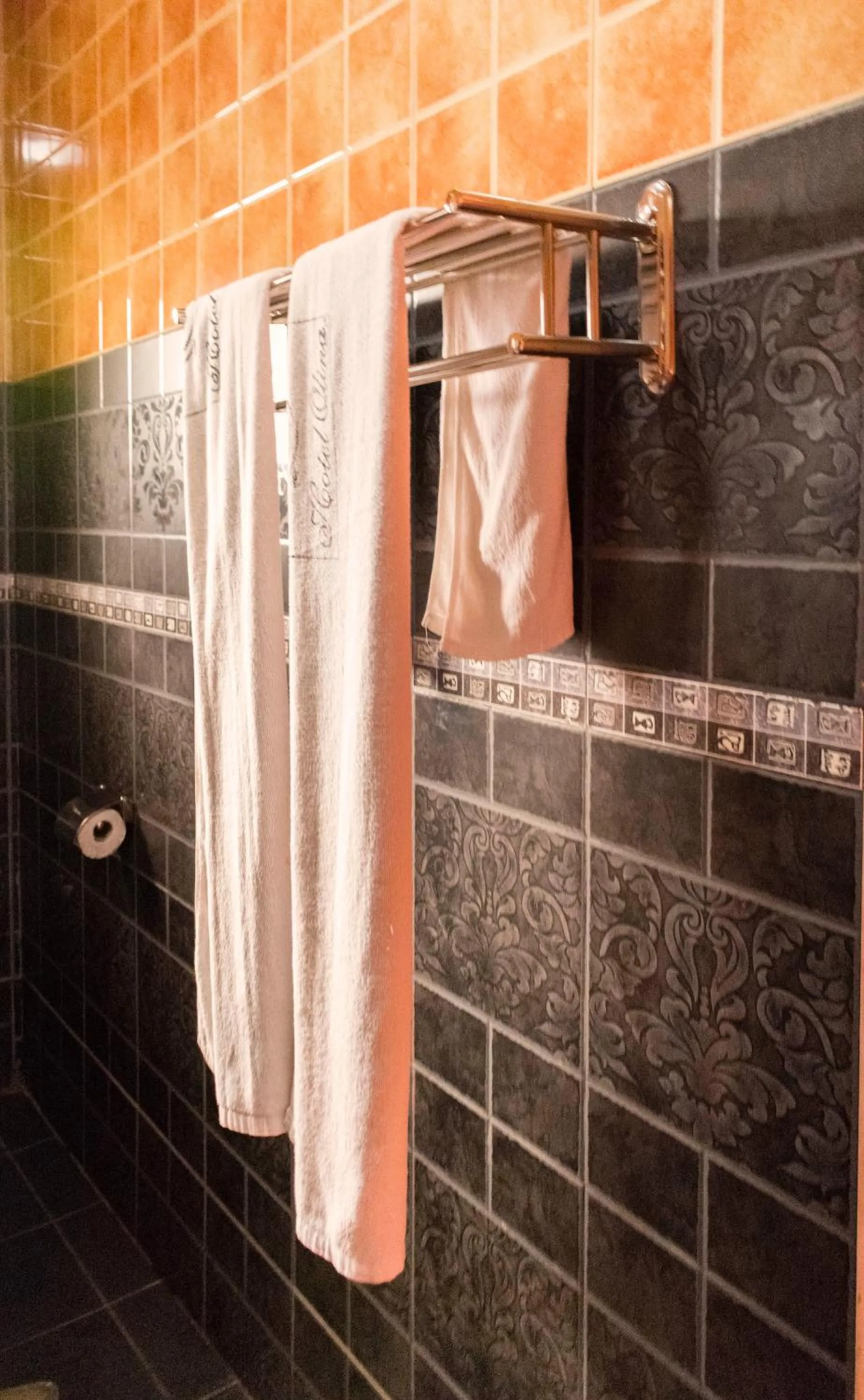 Shower in Olina Hotel and Apartments Kampala