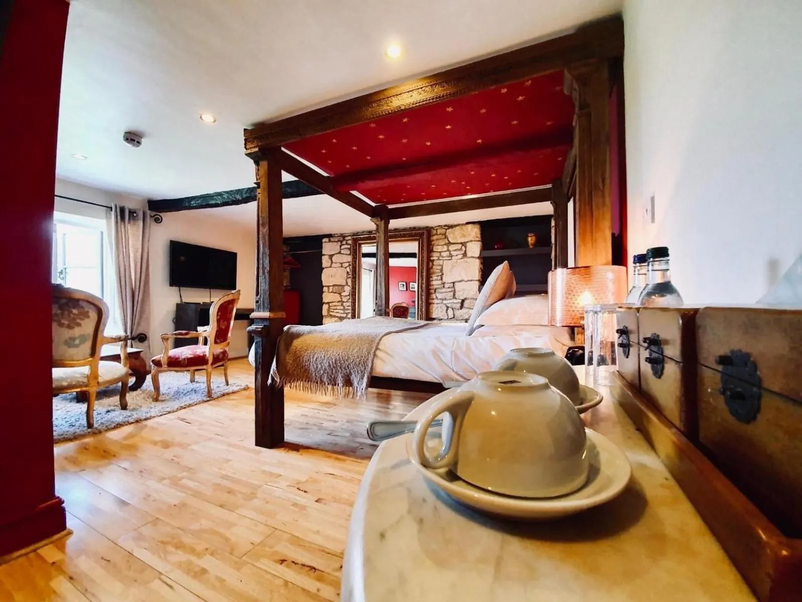 Bed in The Old Lodge