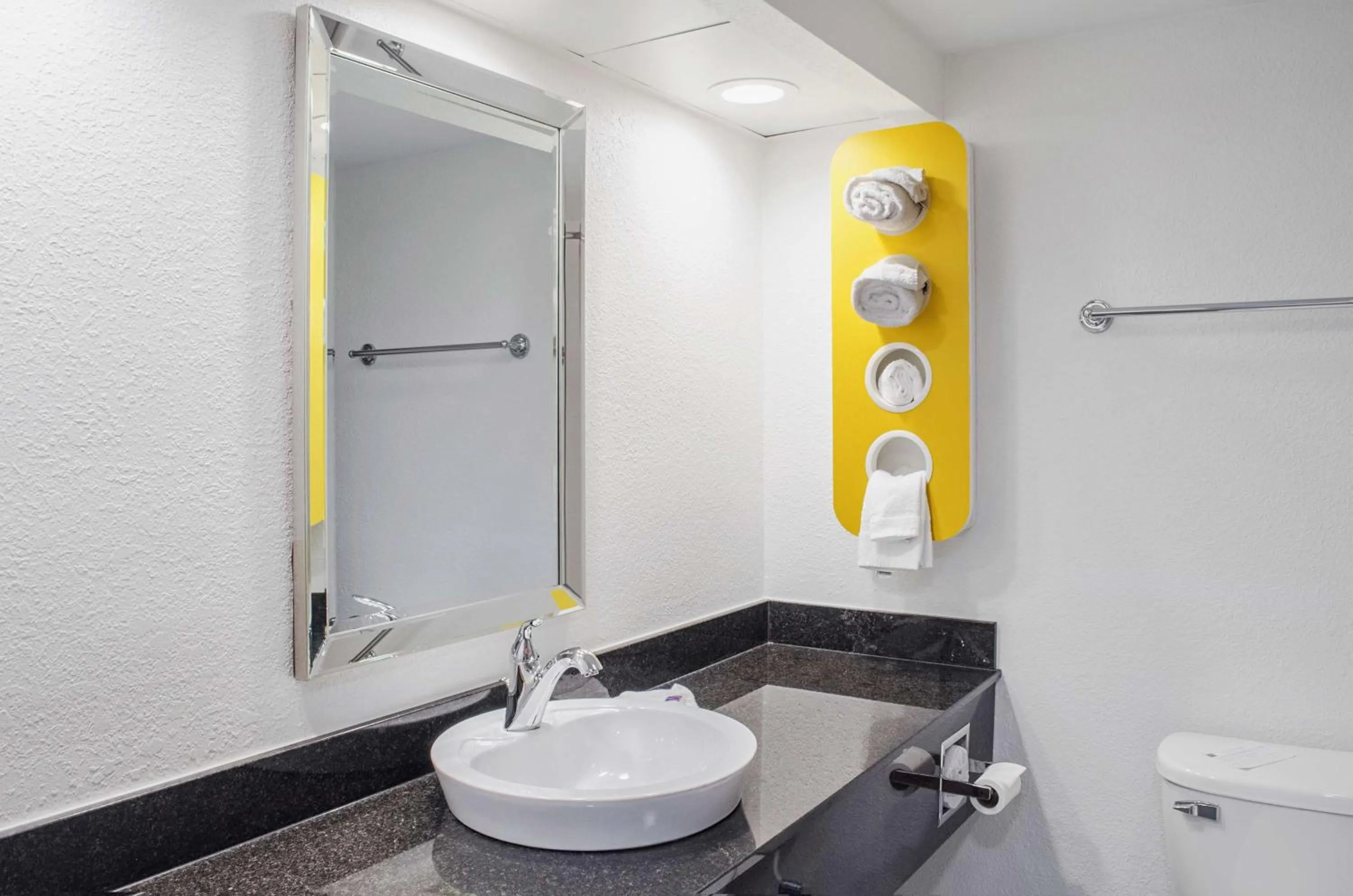 Toilet in Motel 6-Brockton, MA