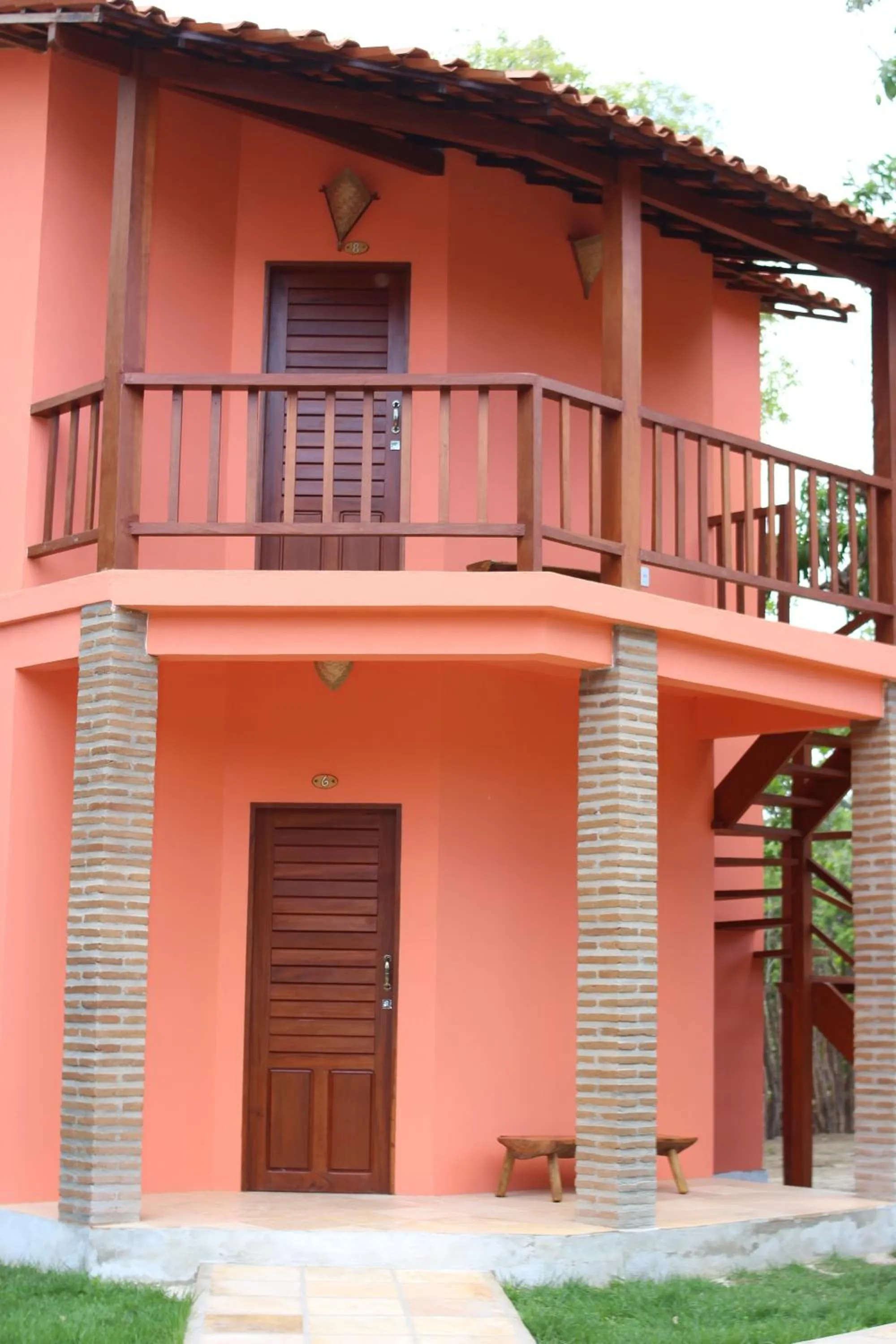 Balcony/Terrace in Pousada Paraíso dos Ipês