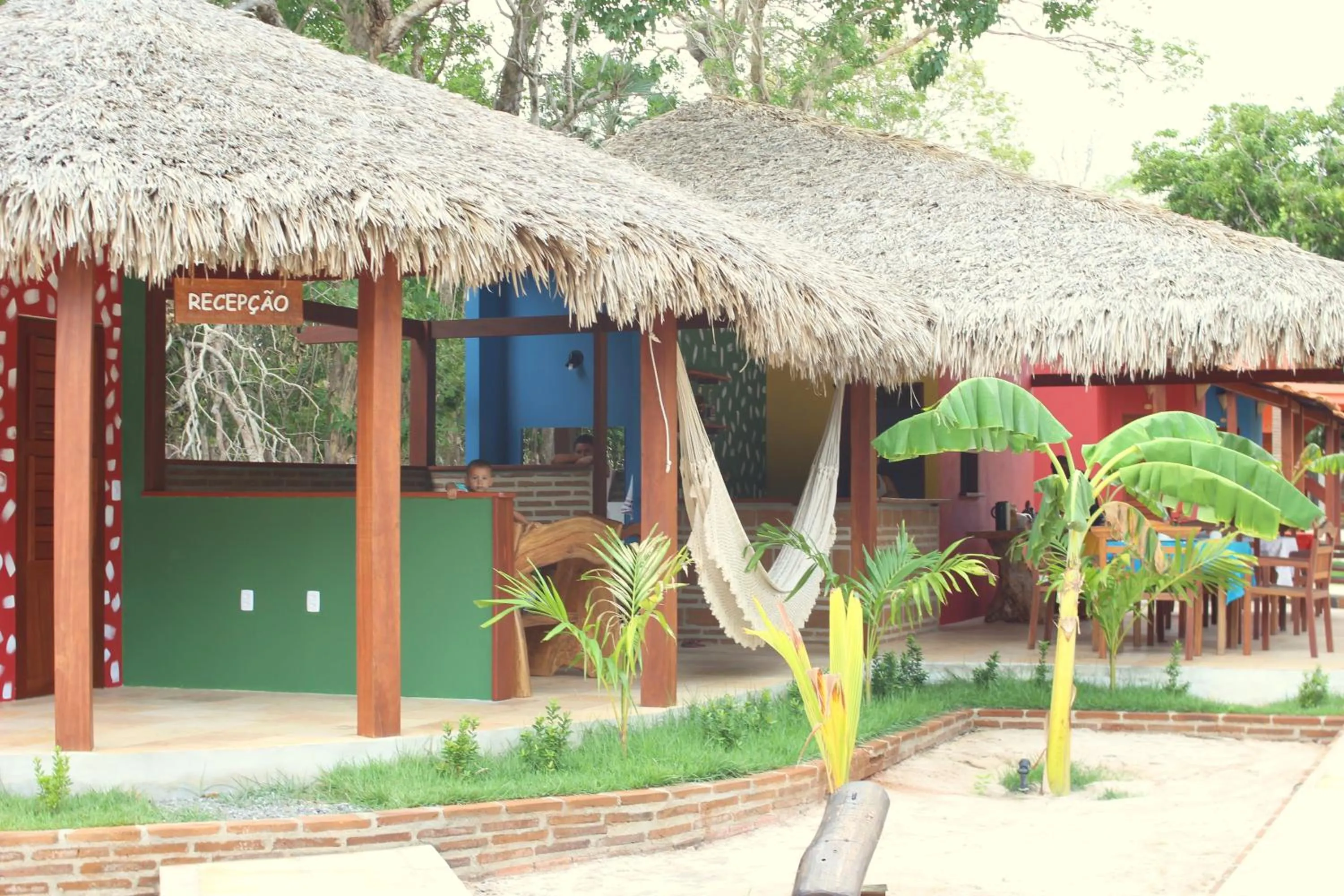 Lobby or reception in Pousada Paraíso dos Ipês