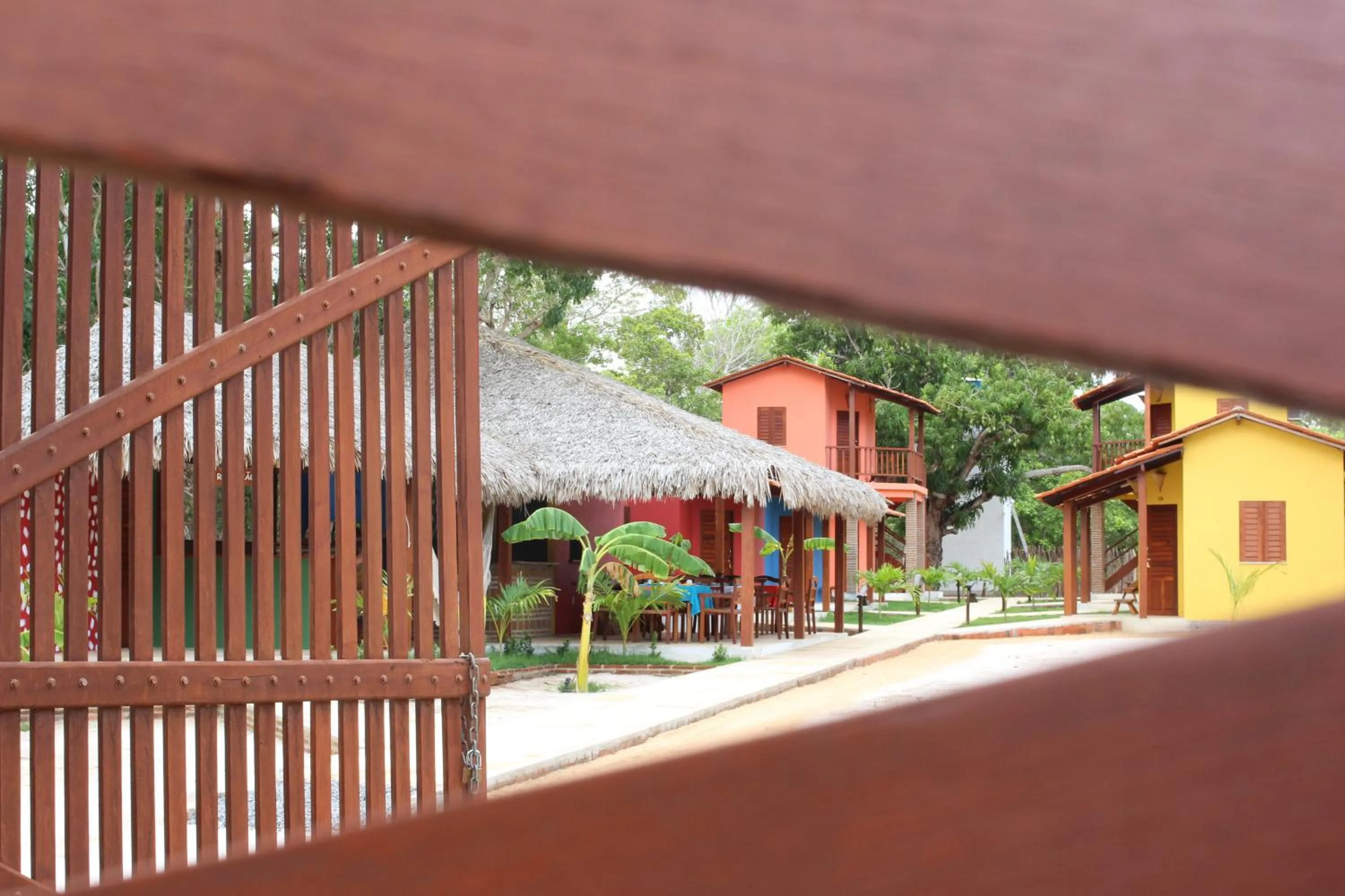 Area and facilities in Pousada Paraíso dos Ipês
