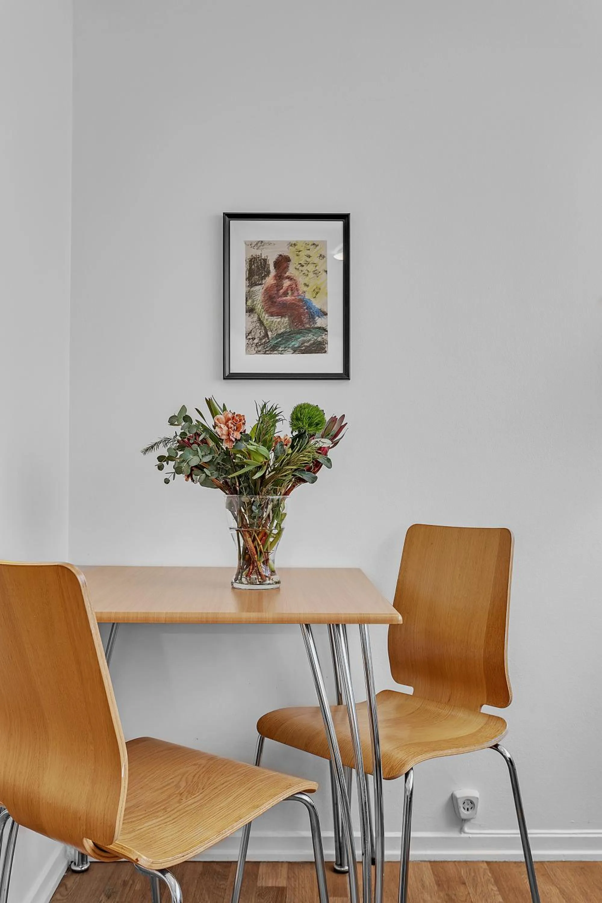 Dining area in Castle House Luxury Apartments
