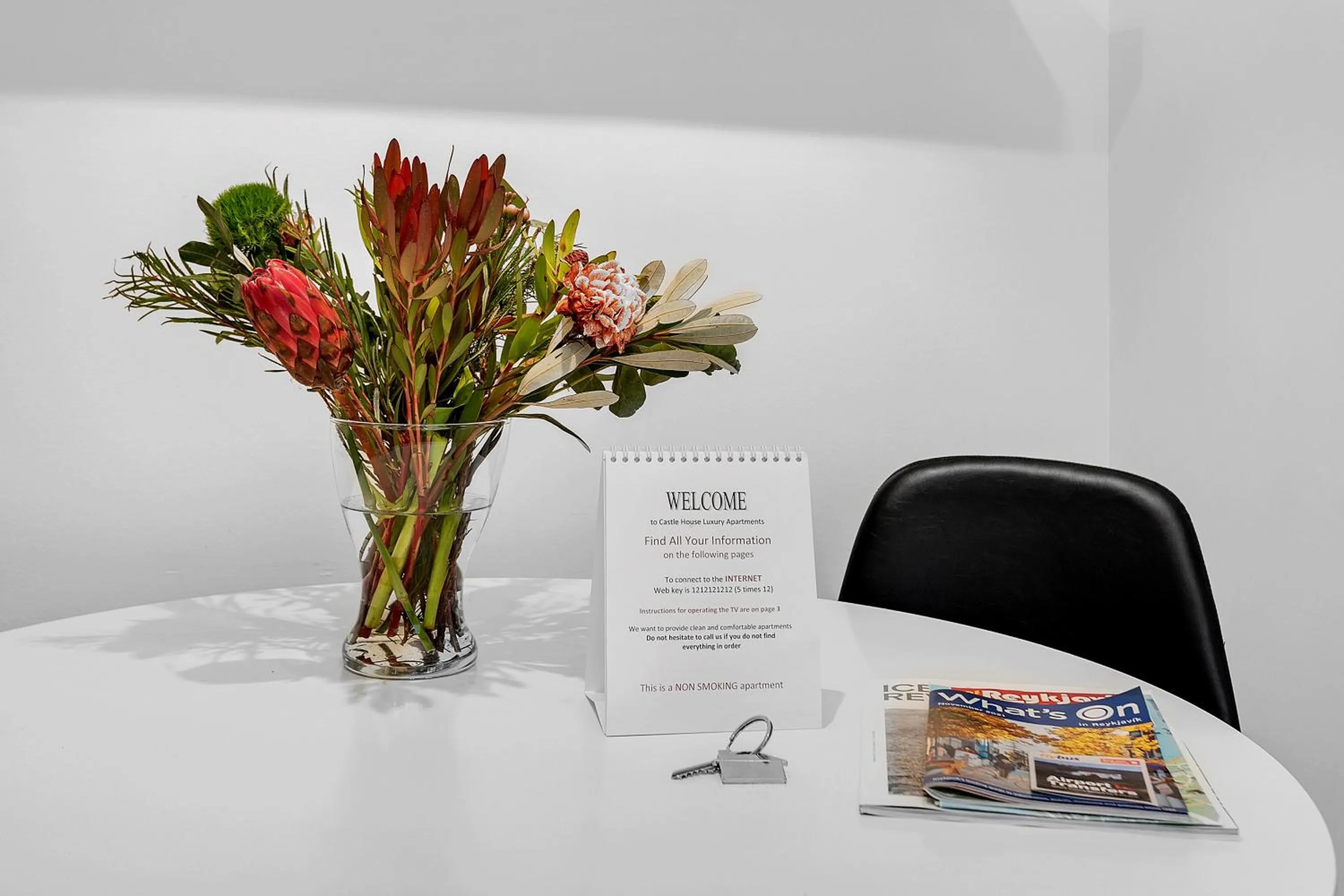 Decorative detail in Castle House Luxury Apartments