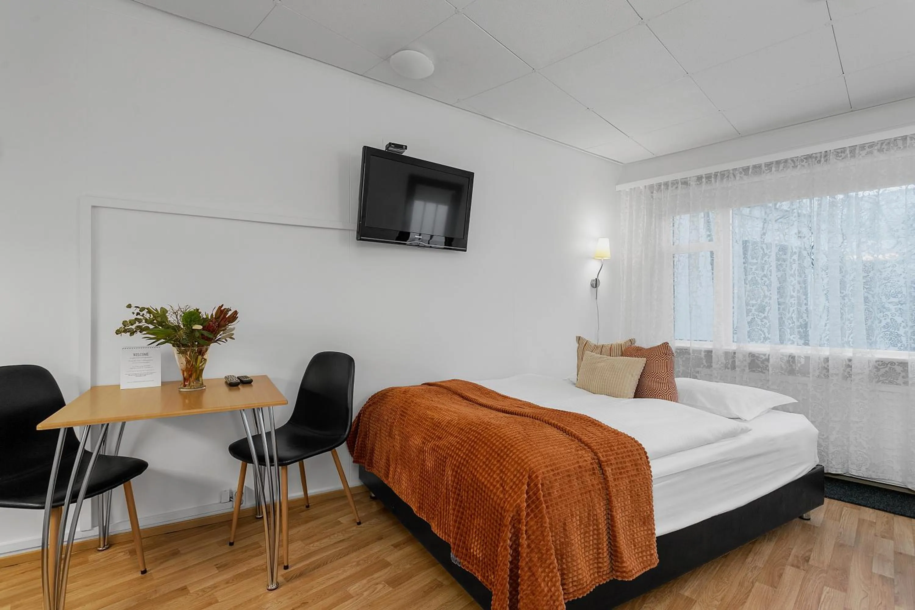 Bed in Castle House Luxury Apartments