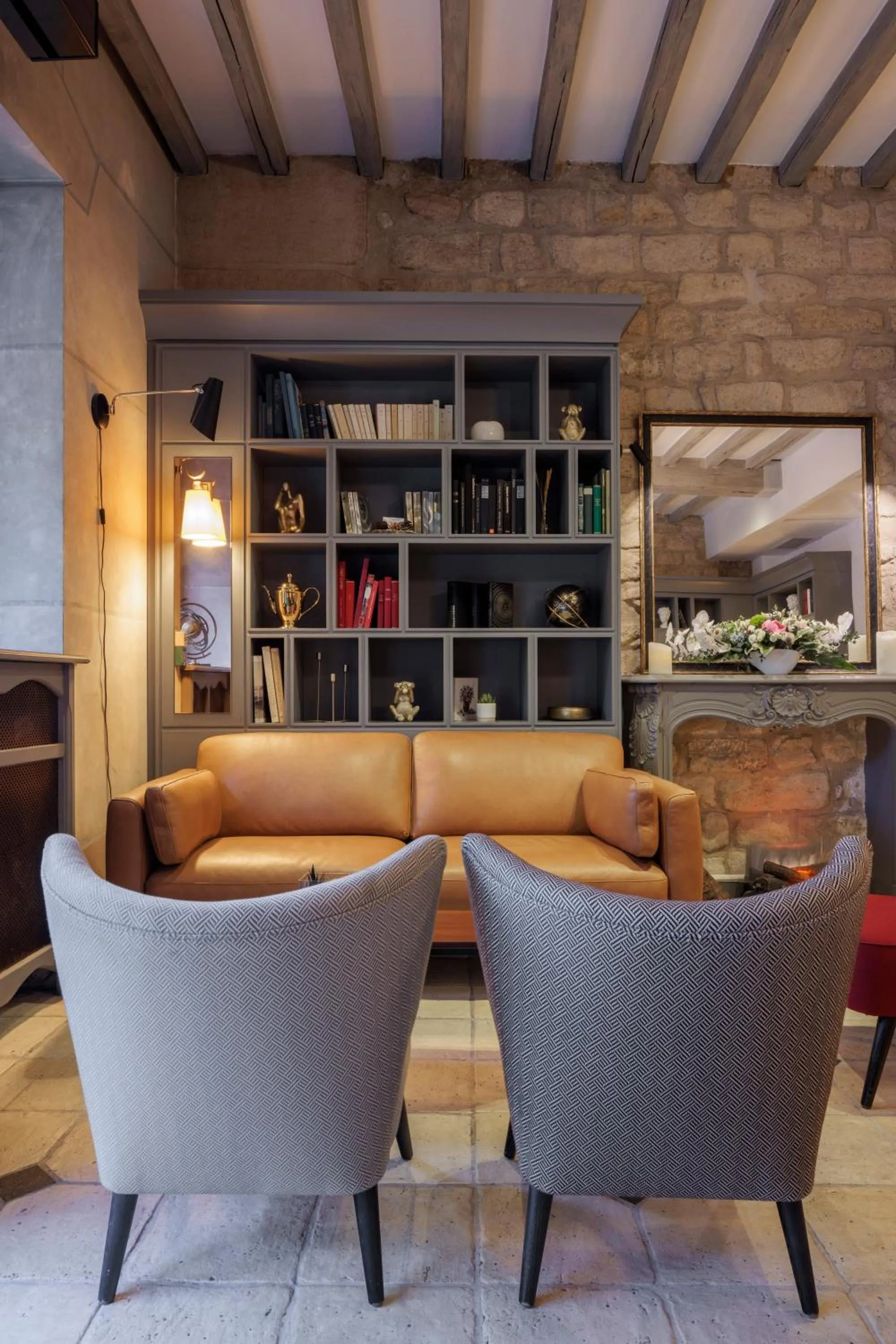 Lobby or reception in Hôtel Saint Martin Bastille