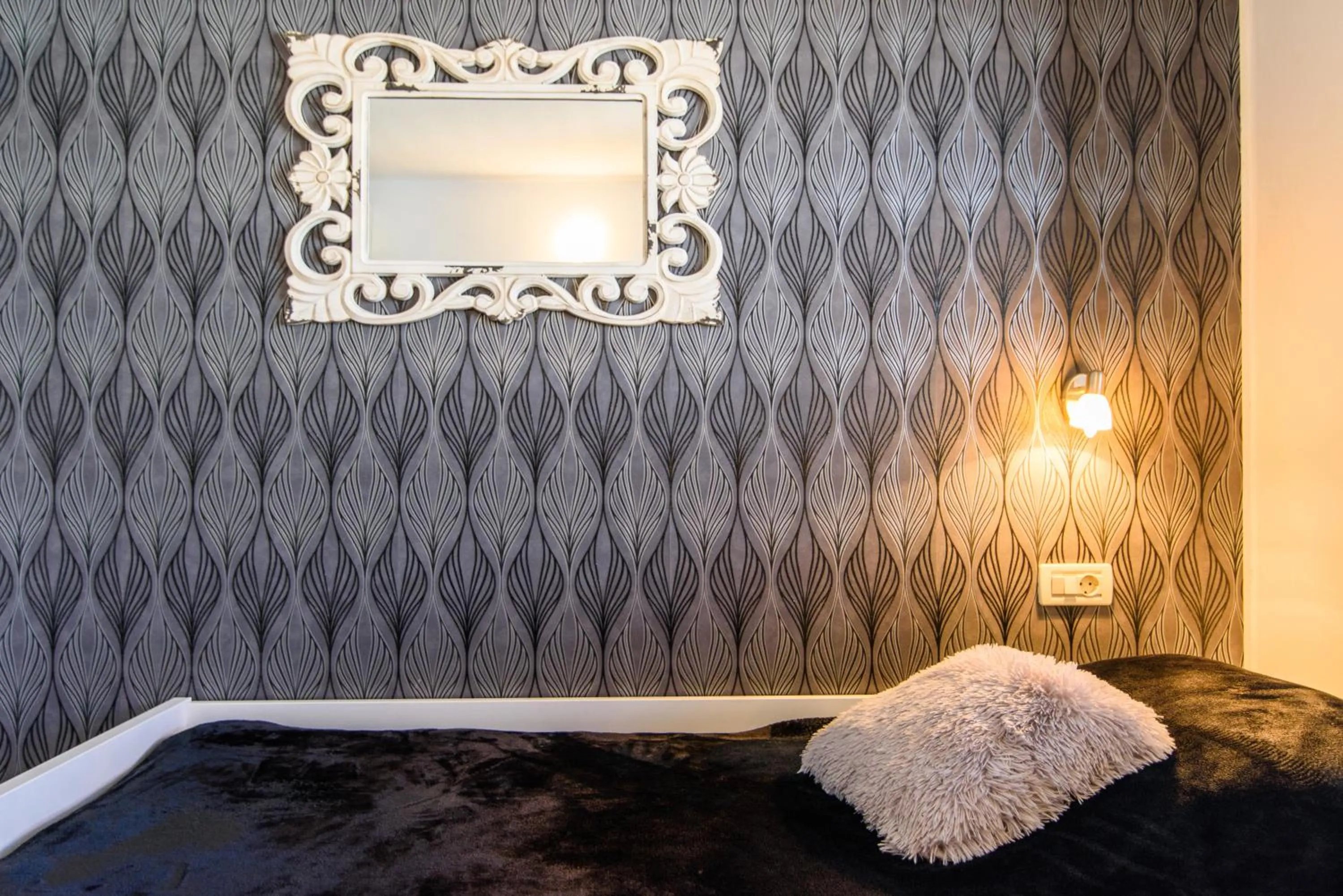 Bedroom, Bed in Villa Jidro