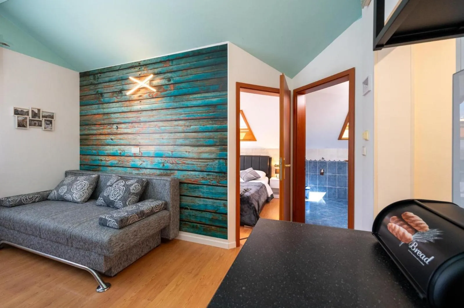 Seating area in Villa Jidro