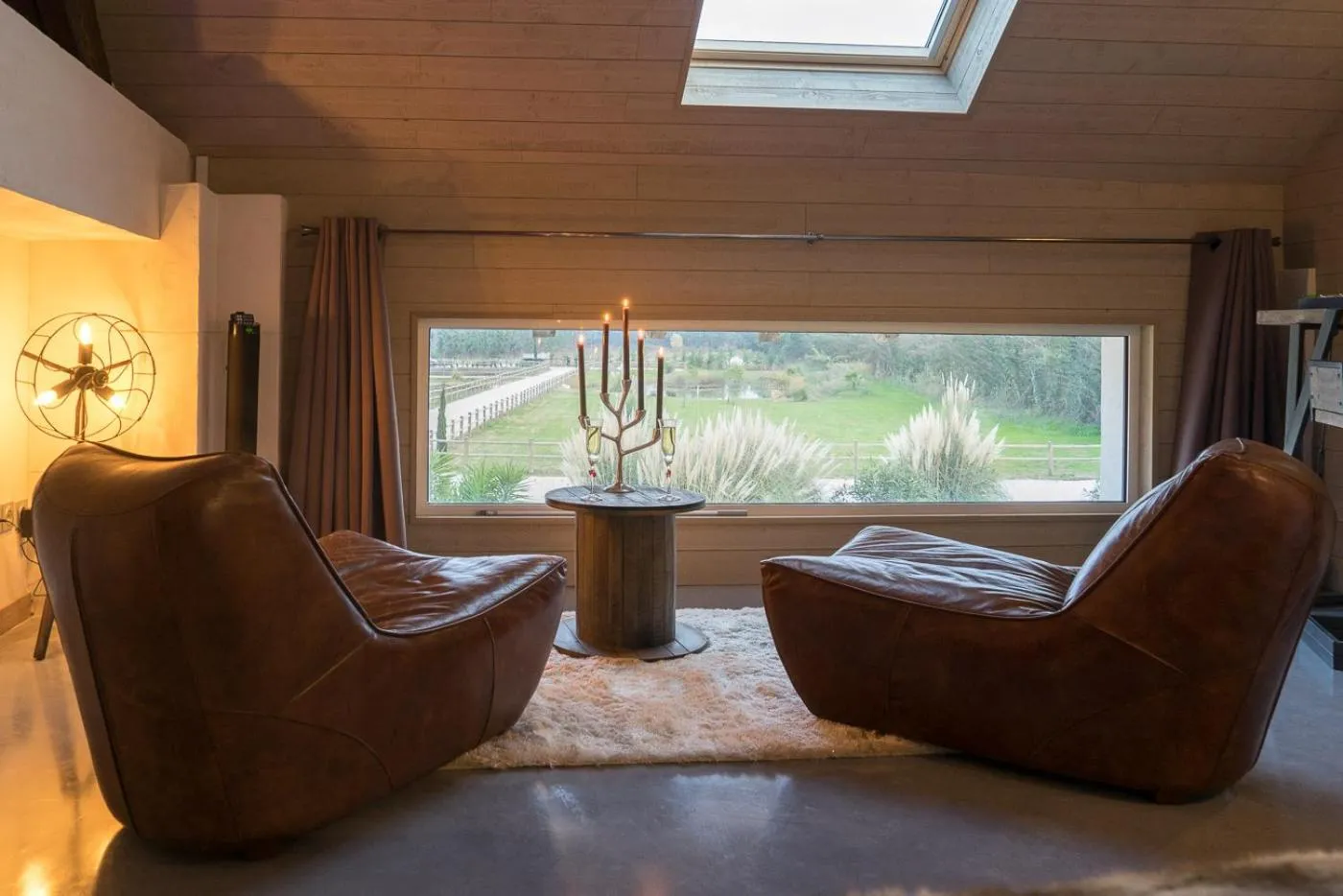 Living room in Abri Cosy - Suite Romantique en Camargue