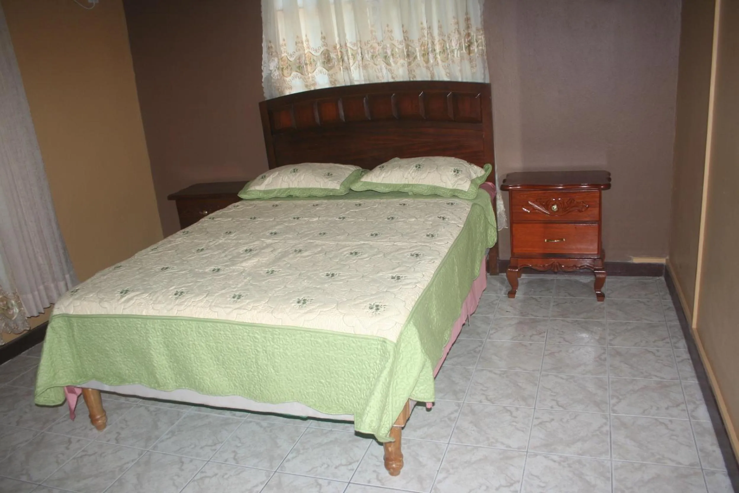 Bed in Cozy Apartment