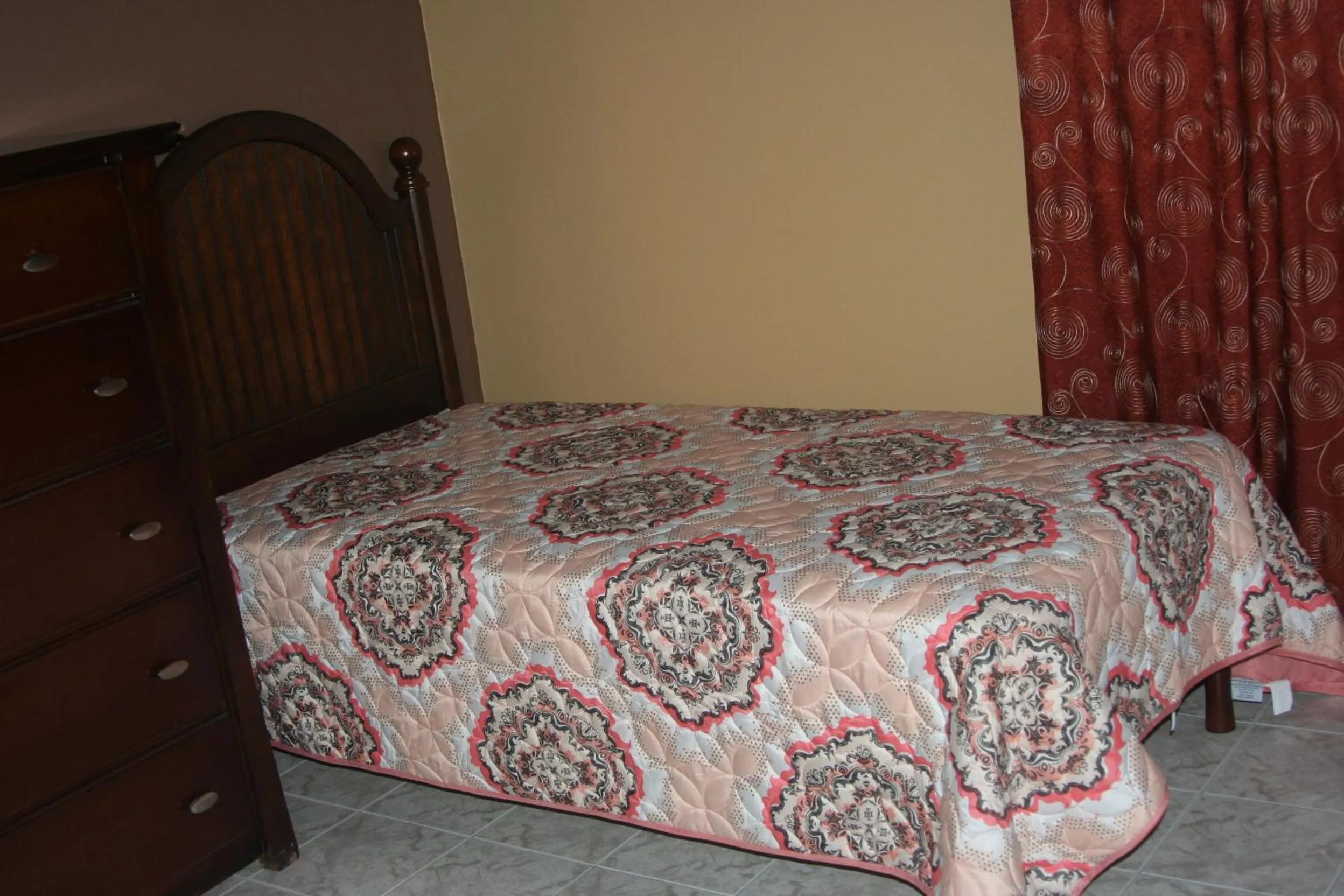 Bed in Cozy Apartment