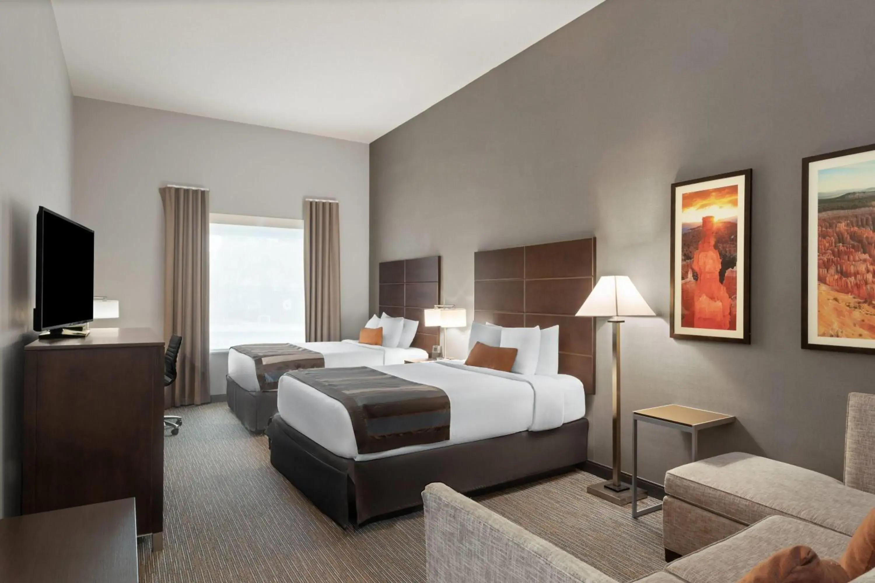 Photo of the whole room, Bed in Wingate by Wyndham Hurricane Zion National Park Photo of the whole room, Bed in Wingate by Wyndham Hurricane Zion National Park