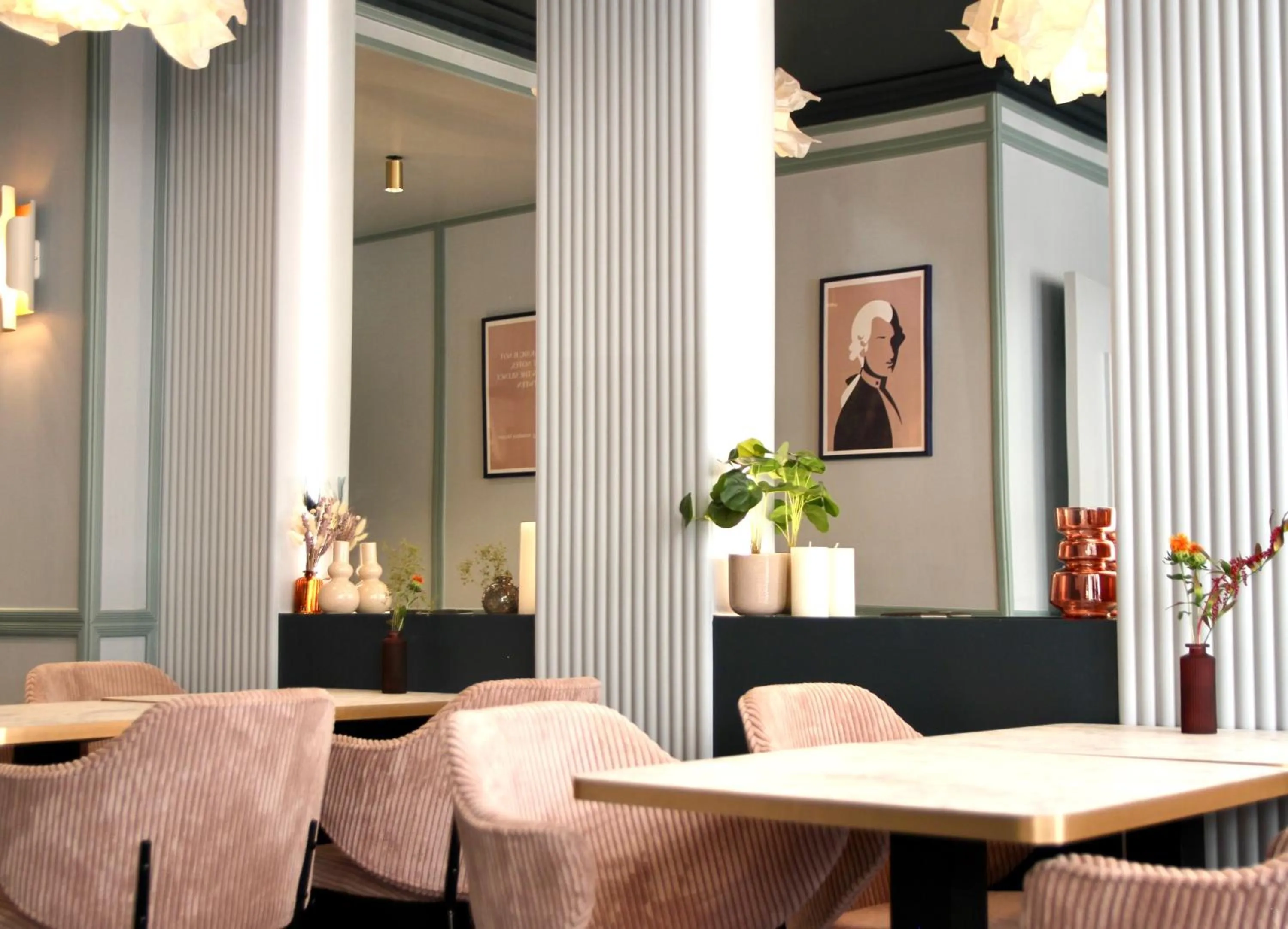 Communal lounge/ TV room in Amadeus Hotel