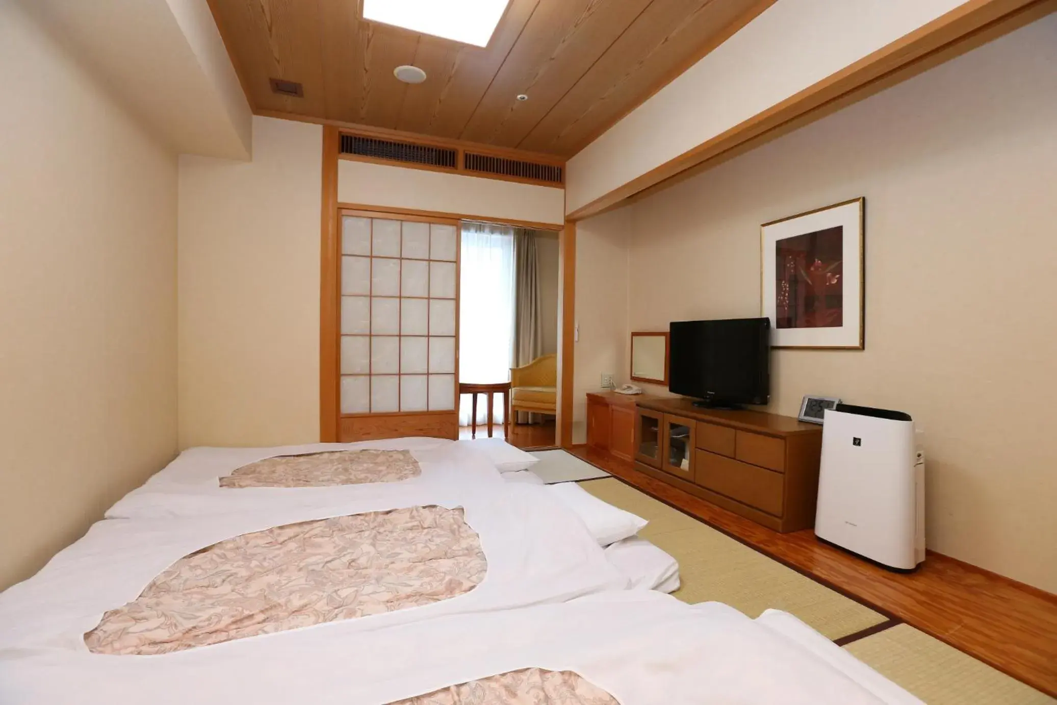 Bed in Hotel Hokke Club Osaka Bed in Hotel Hokke Club Osaka