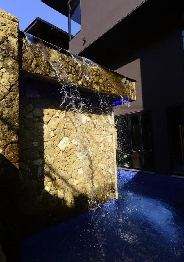 Property building in Balinese onsen ryokan Hakone Airu