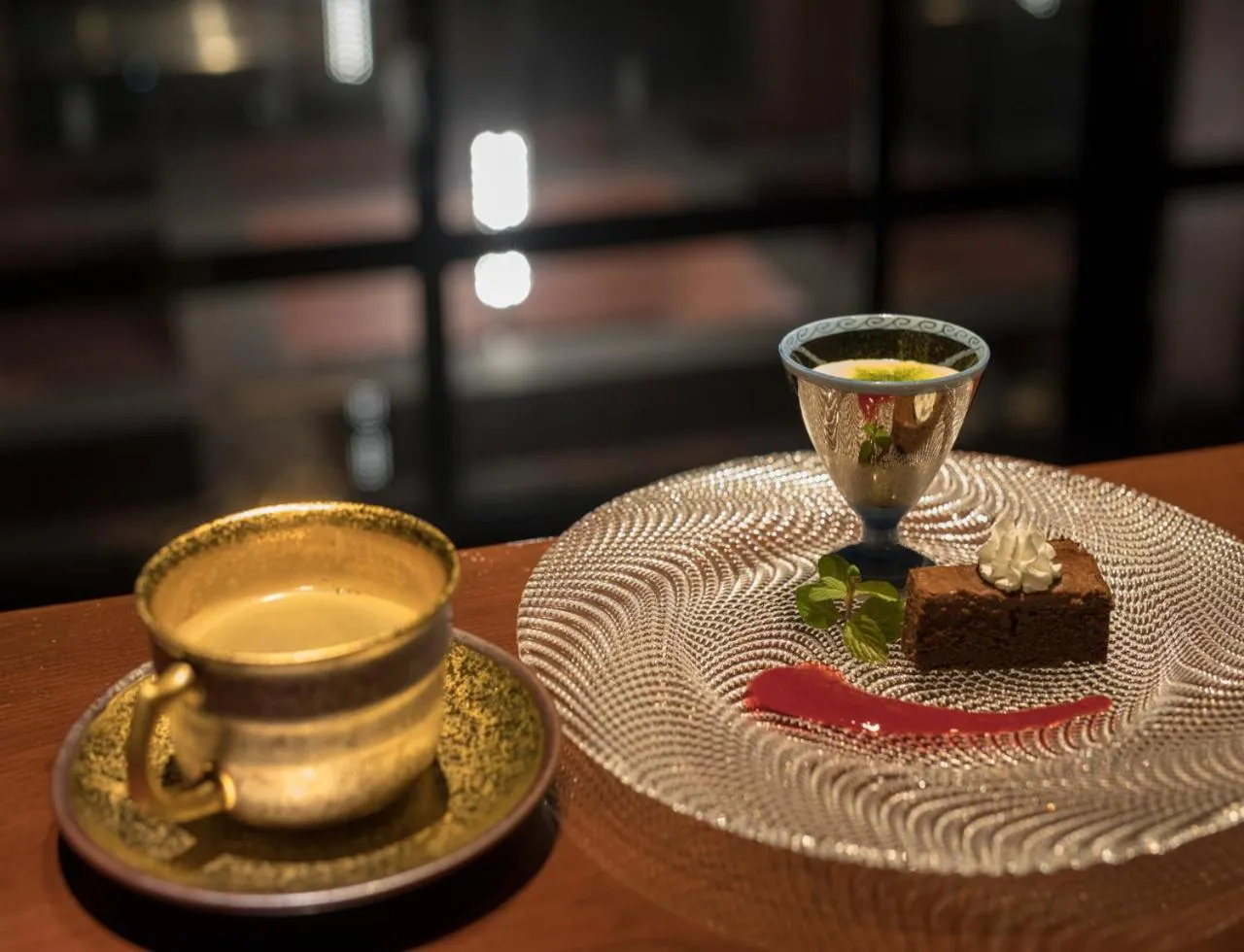 Food and drinks in Balinese onsen ryokan Hakone Airu