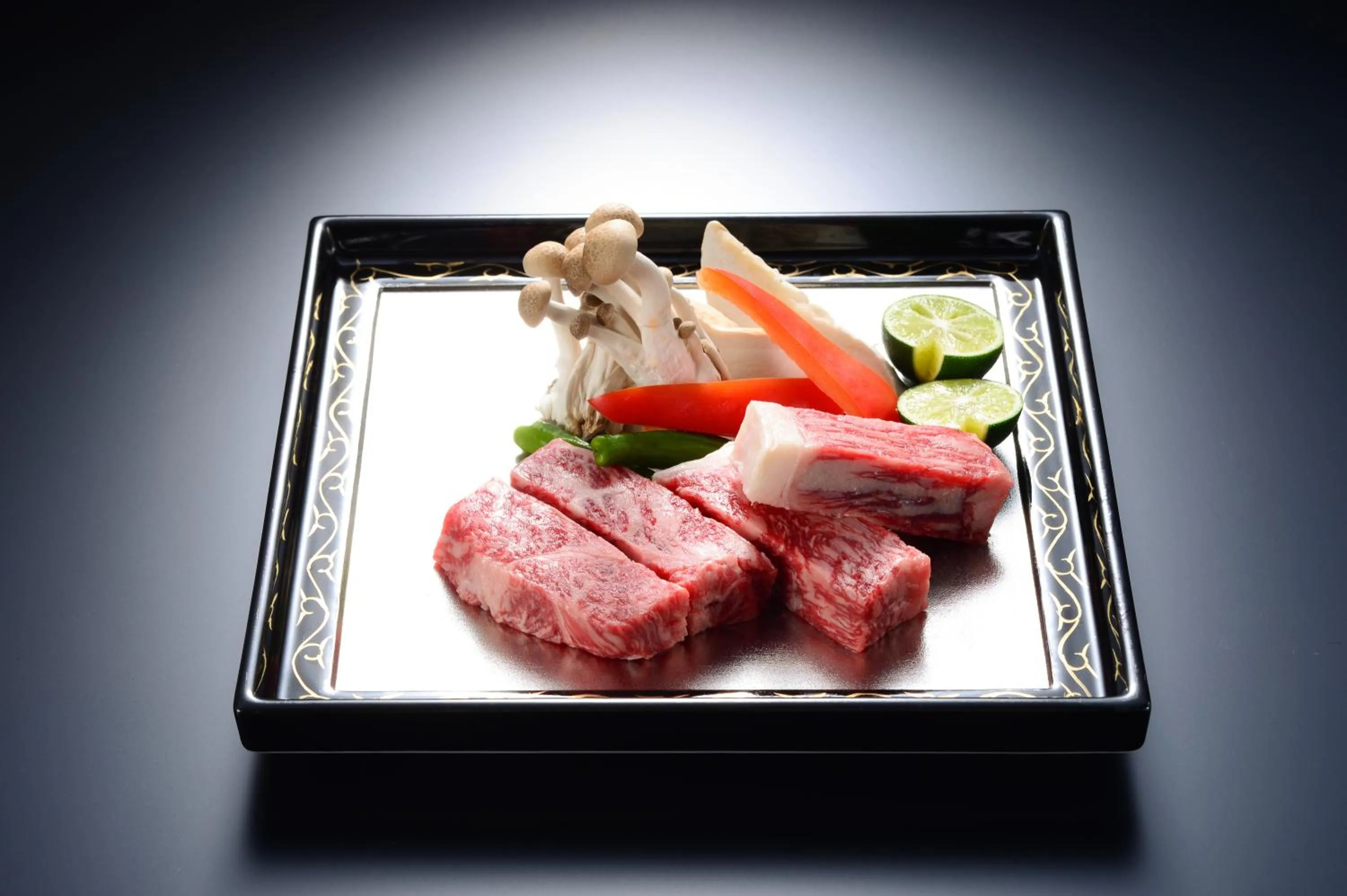 Food close-up in Balinese onsen ryokan Hakone Airu