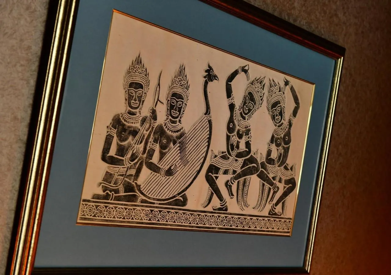 Decorative detail in Balinese onsen ryokan Hakone Airu