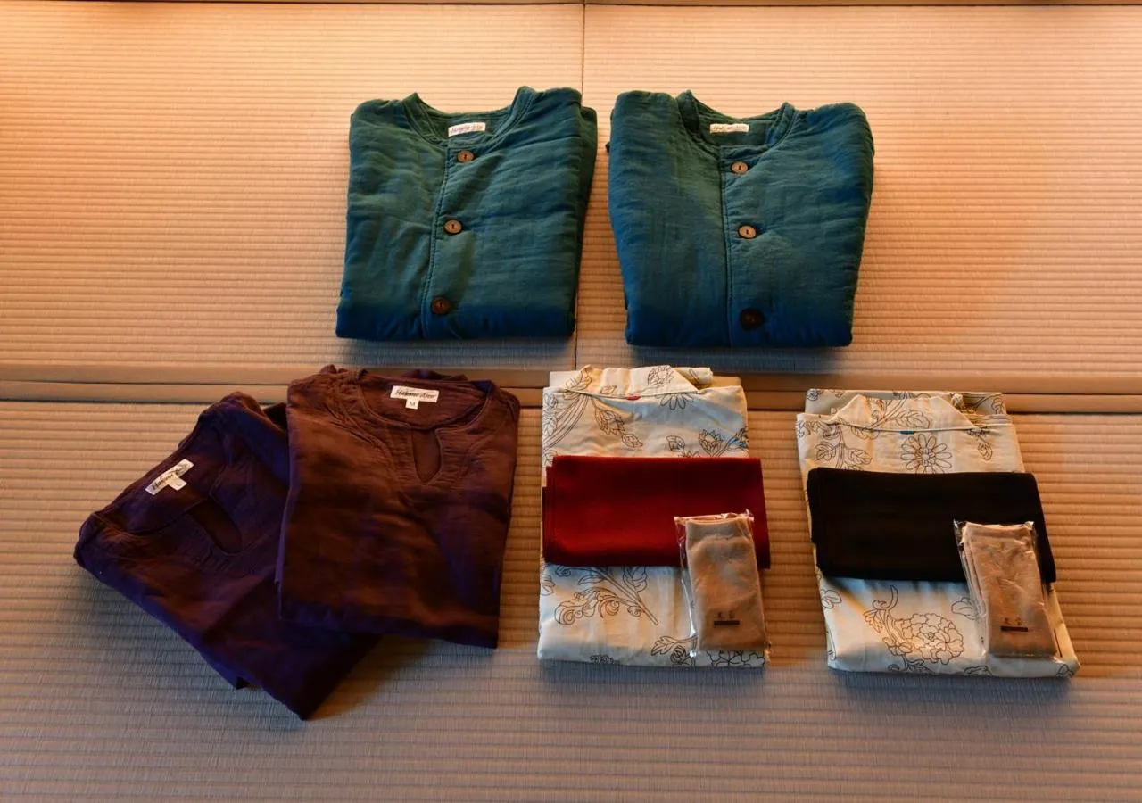 Area and facilities in Balinese onsen ryokan Hakone Airu