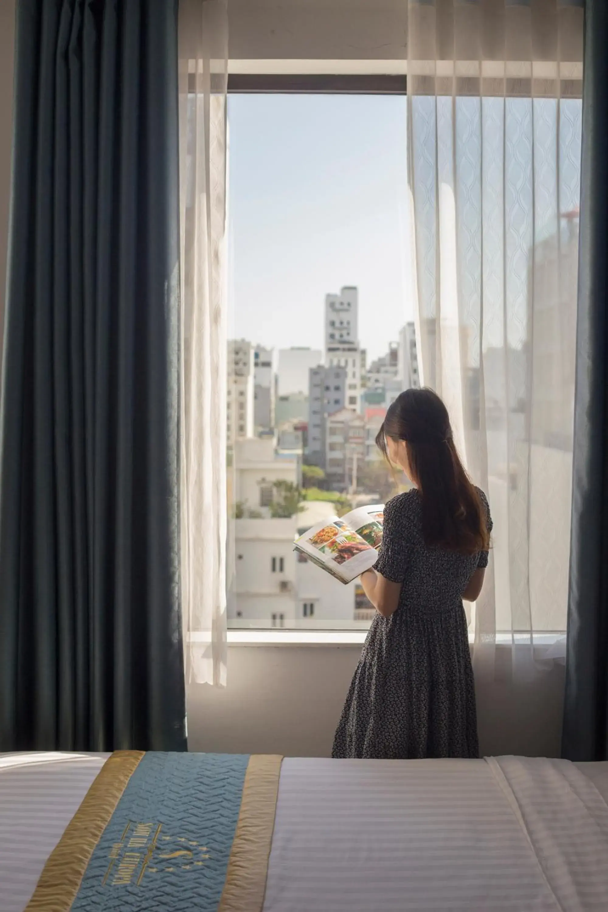 City view, Bed in Maxhome Luxury Hotel City view, Bed in Maxhome Luxury Hotel