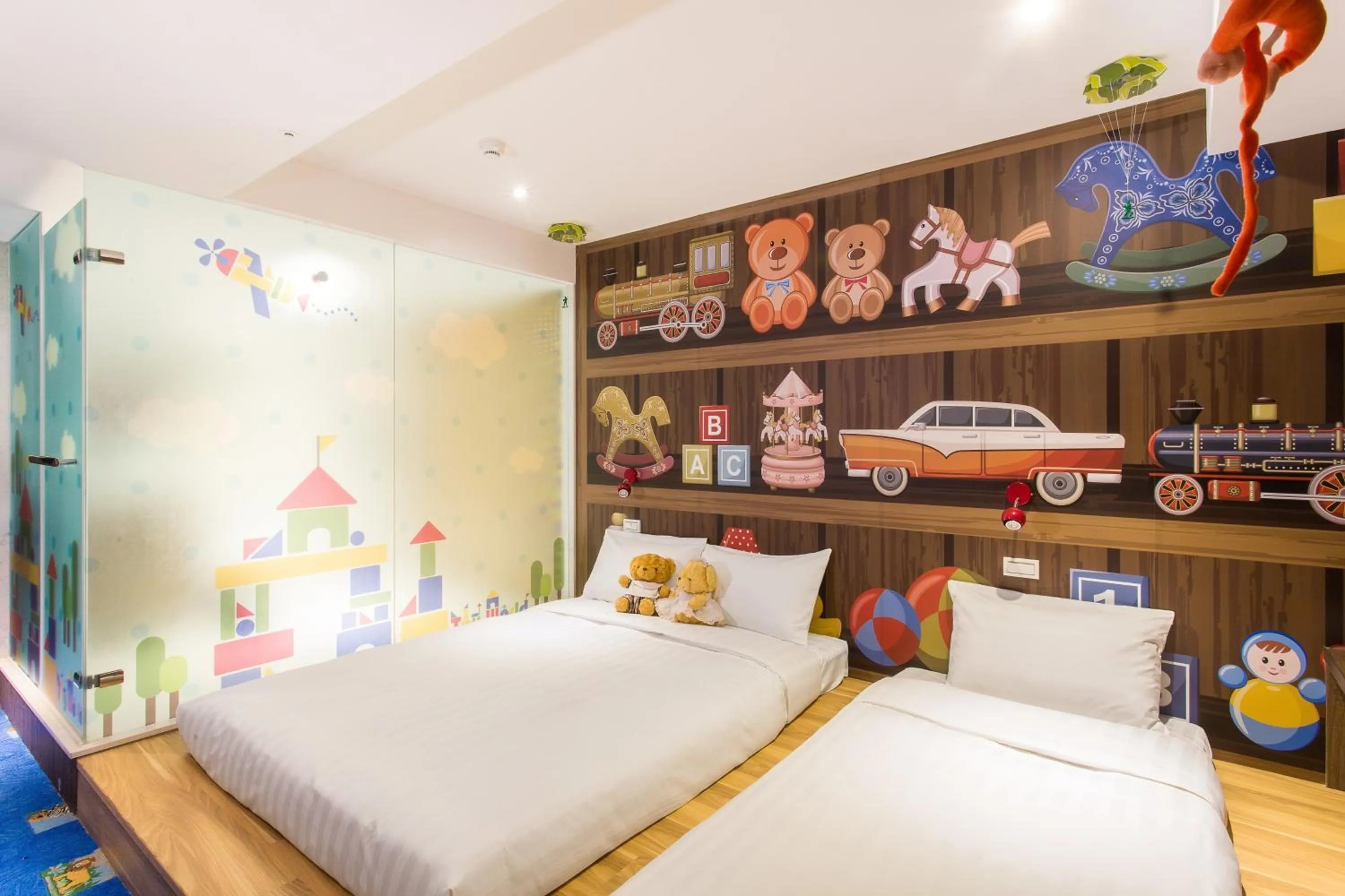 Bed in RF Hotel - Sanchong