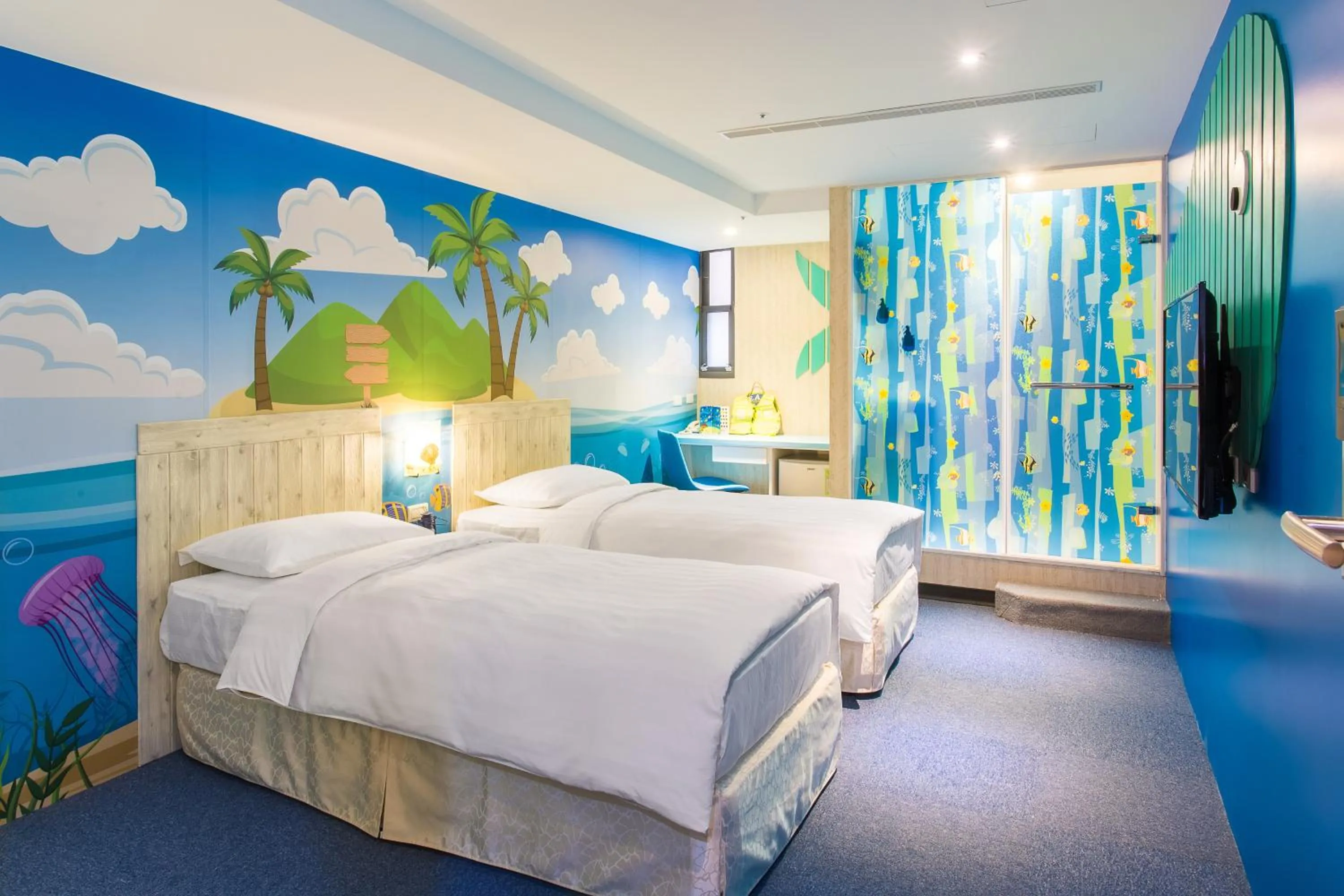 Bed in RF Hotel - Sanchong