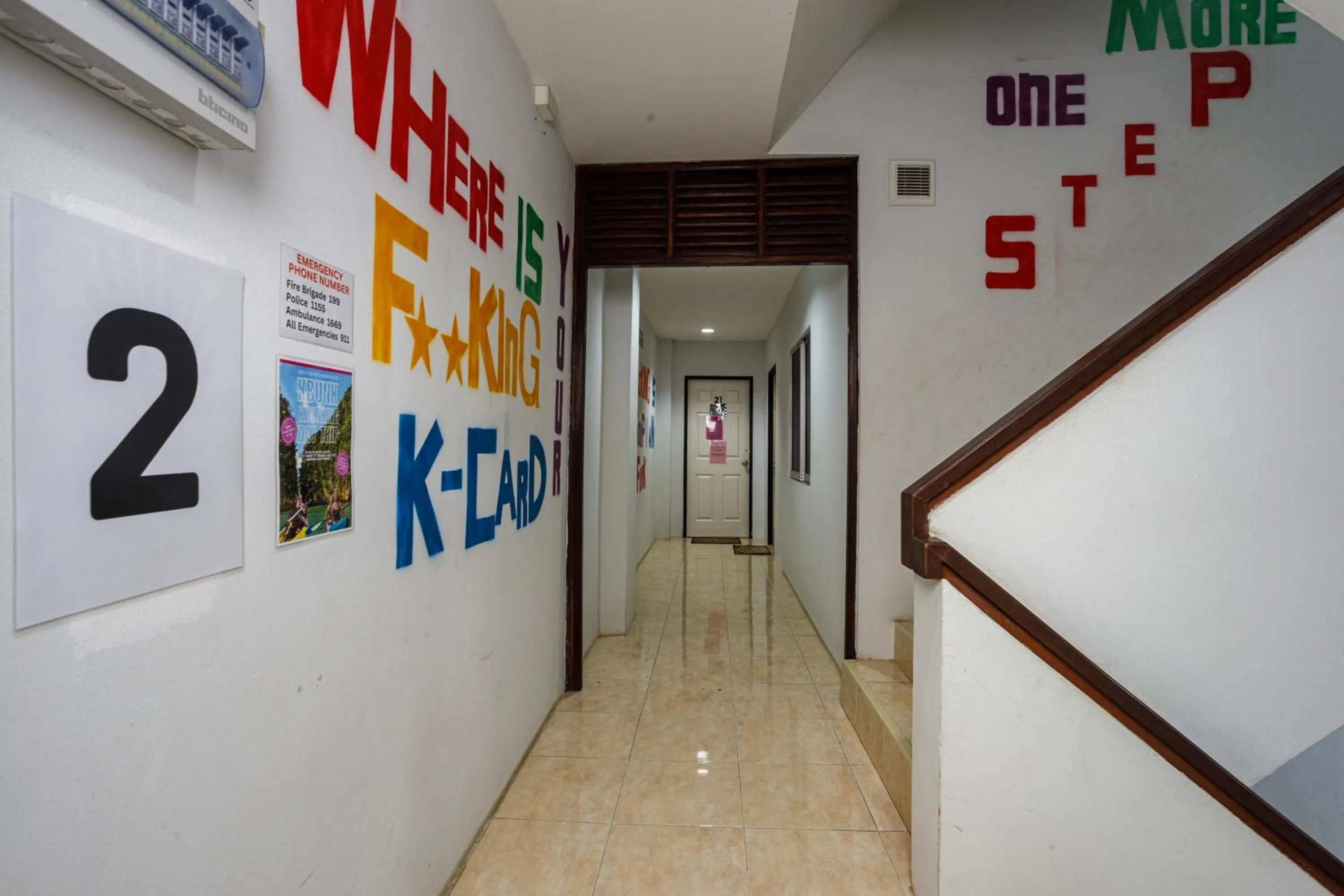 Area and facilities in Amazing Backpackers Hostel AoNang