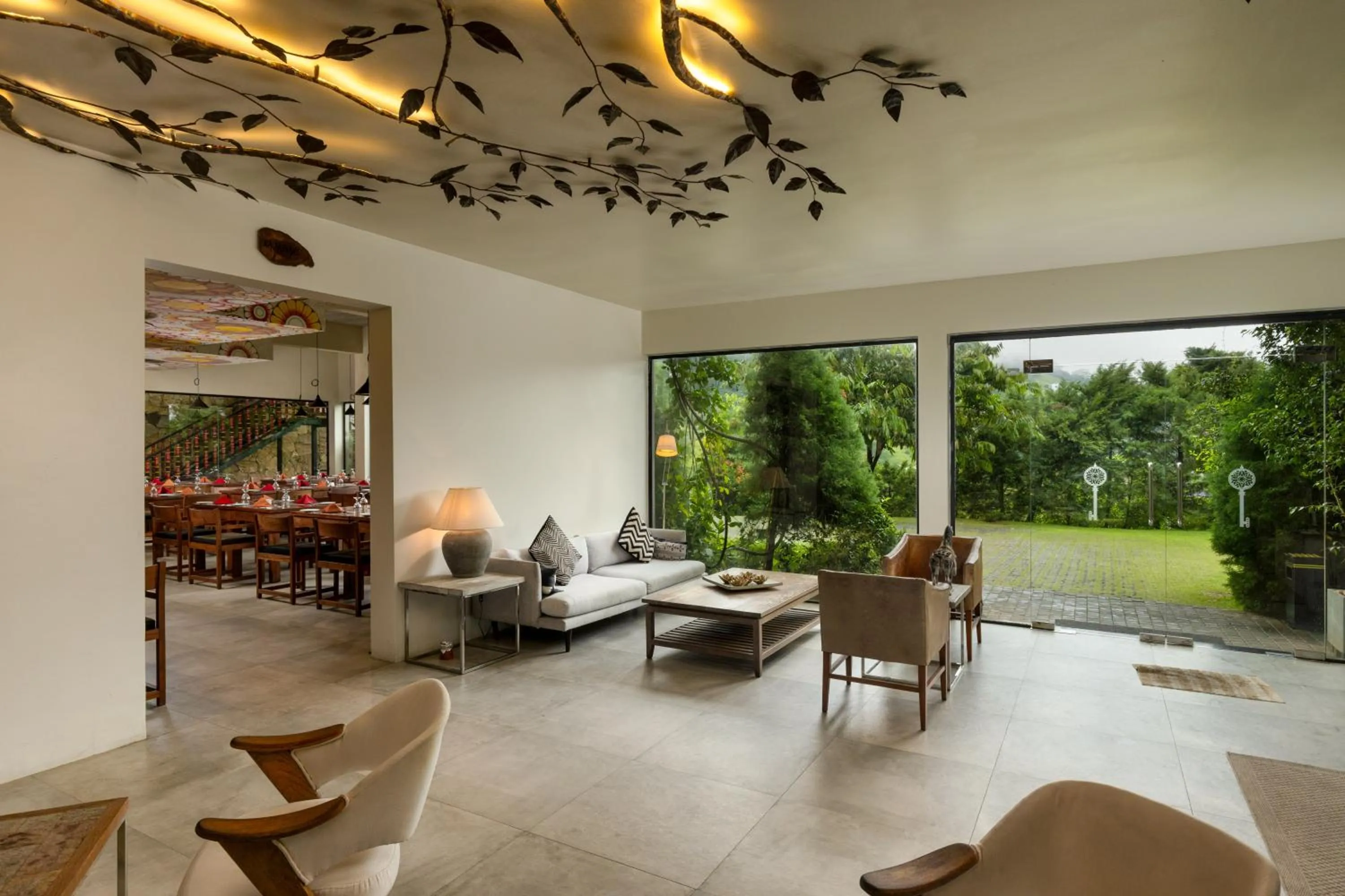 Lobby or reception in Skyloft Kandy by Aaradhya