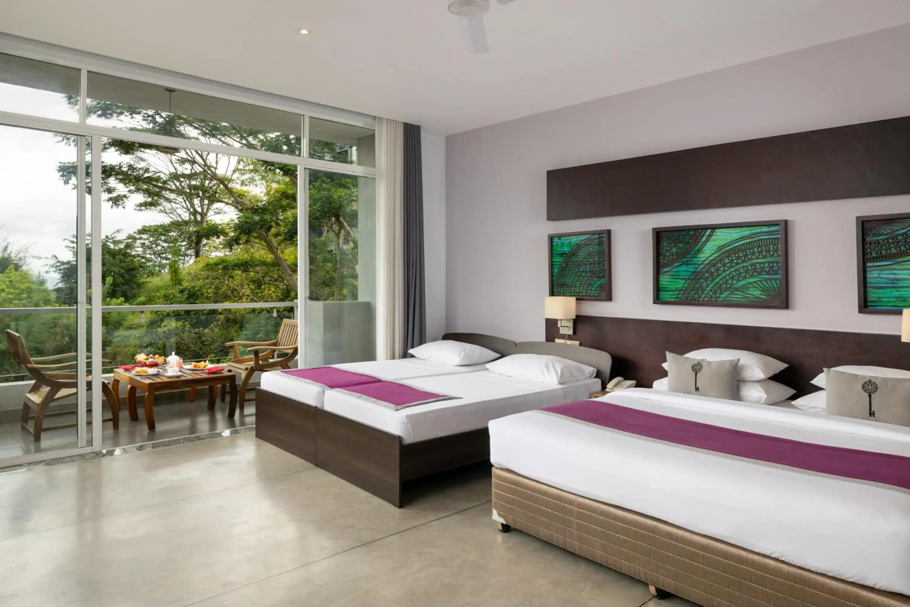 Bedroom, Bed in Skyloft Kandy by Aaradhya Bedroom, Bed in Skyloft Kandy by Aaradhya