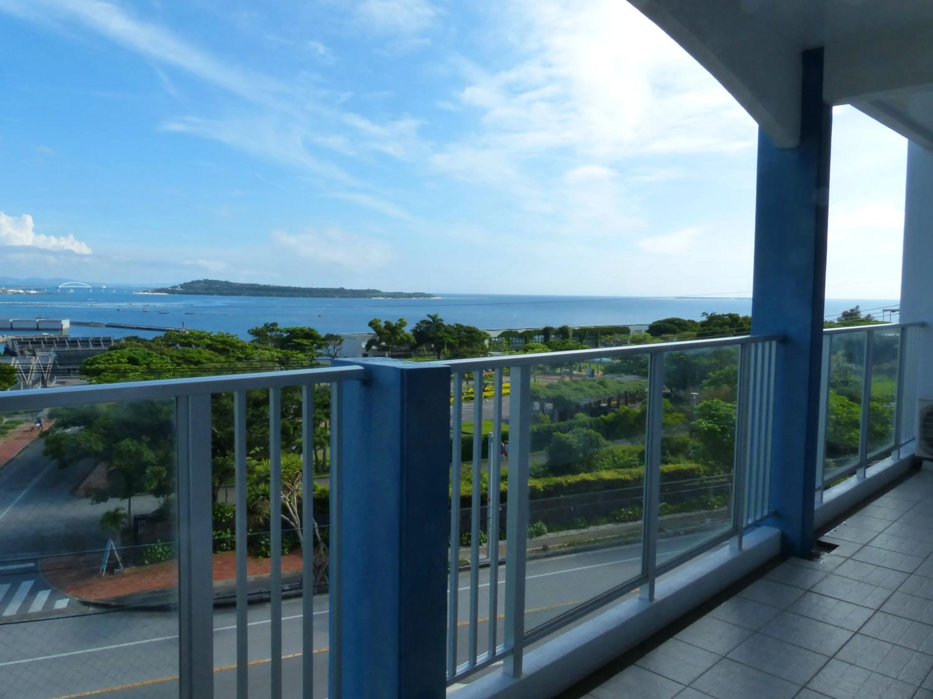 Balcony/Terrace in Ocean Front YAMAKAWA
