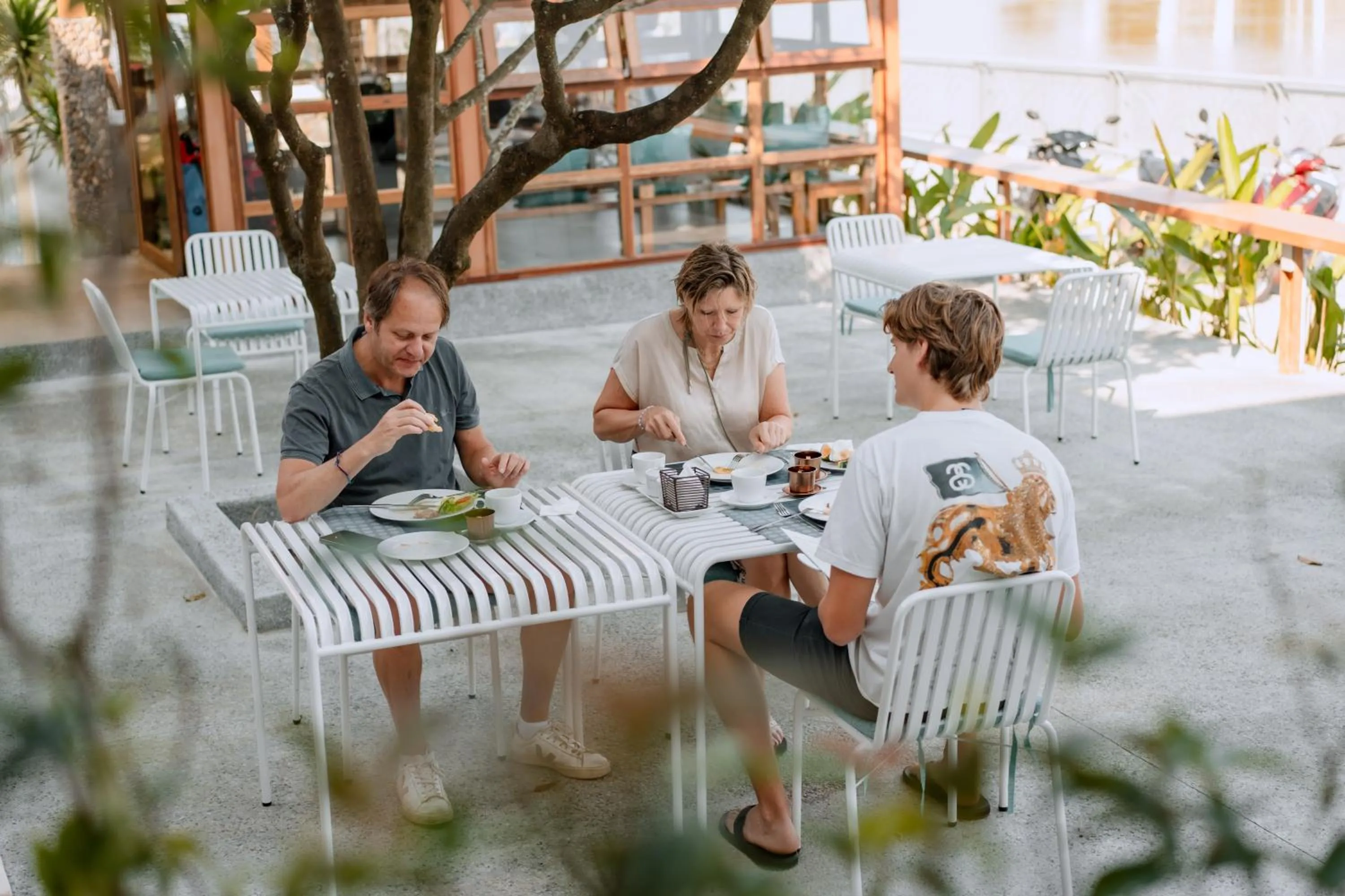 Dining area in Hue River Side Villa