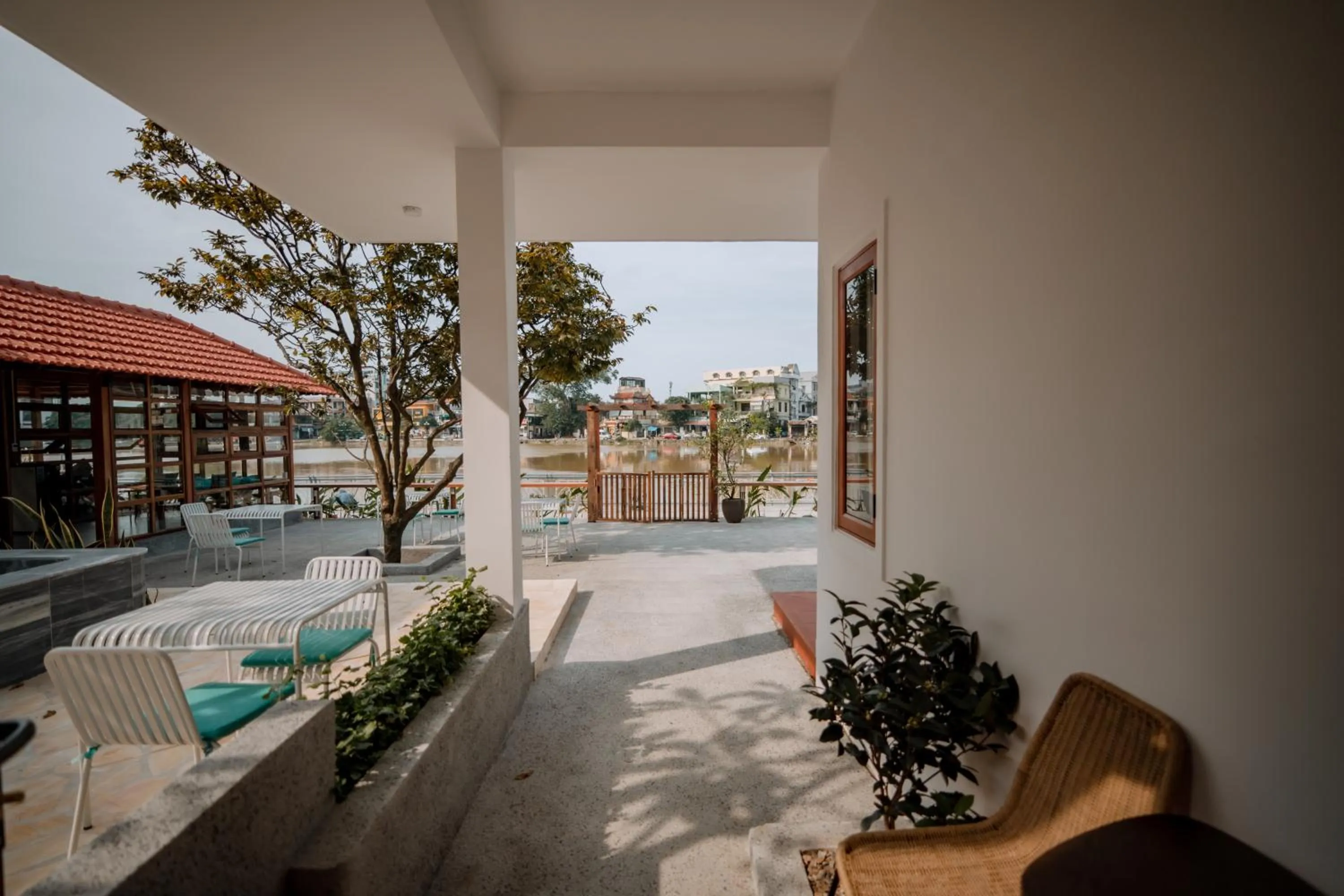 View (from property/room) in Hue River Side Villa