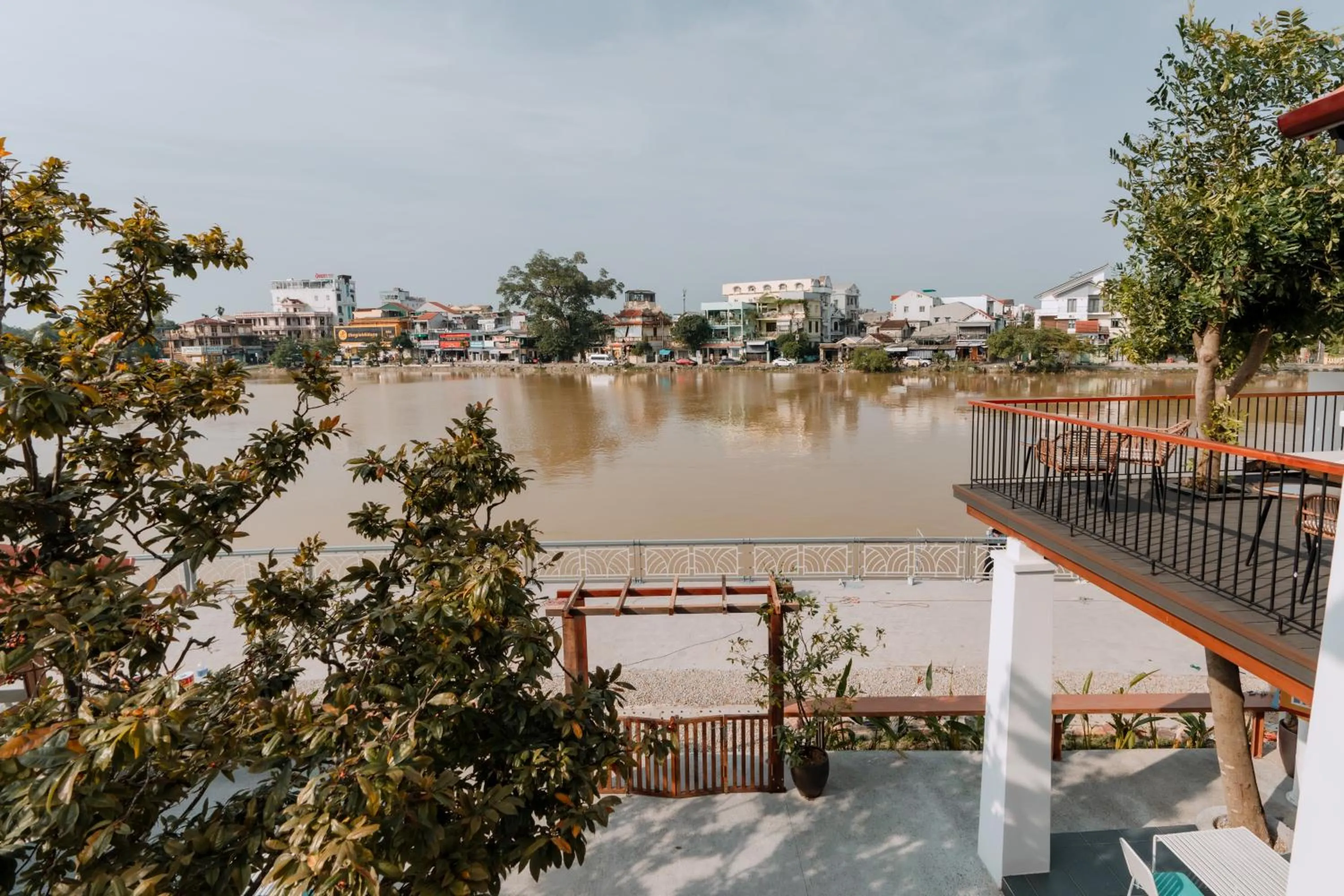 Natural landscape in Hue River Side Villa