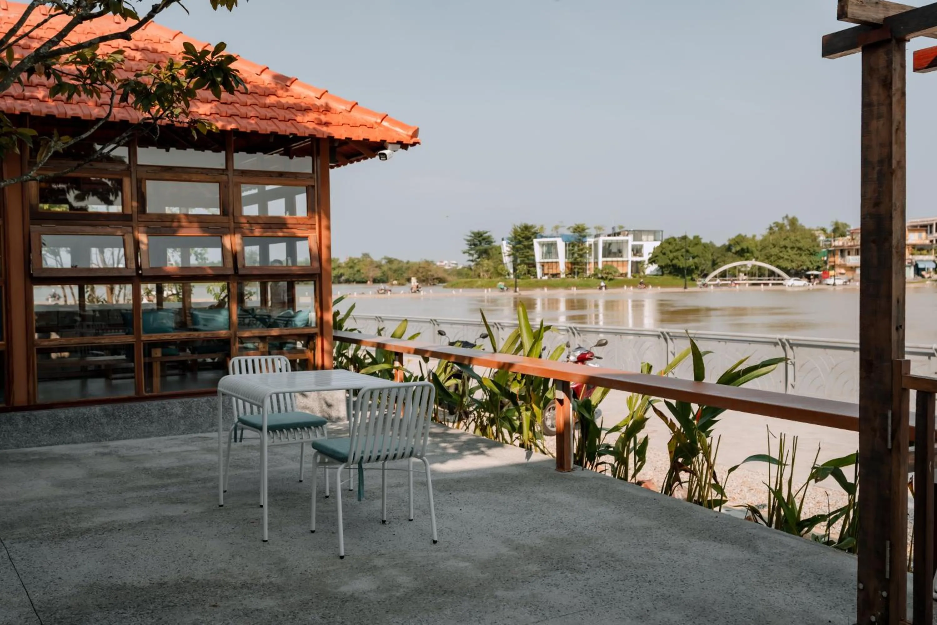 Garden in Hue River Side Villa