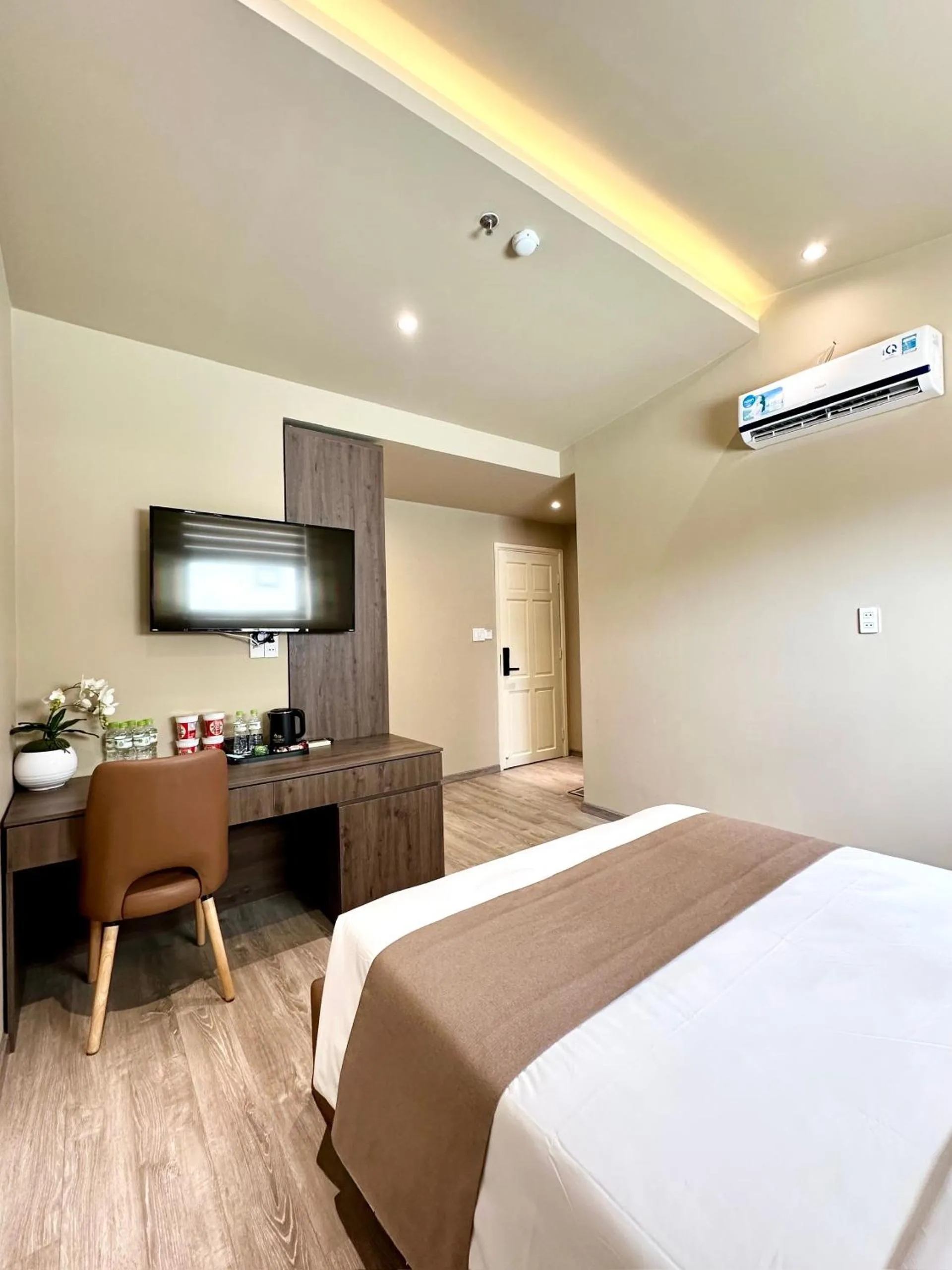 Bed in Hai Long Hotel