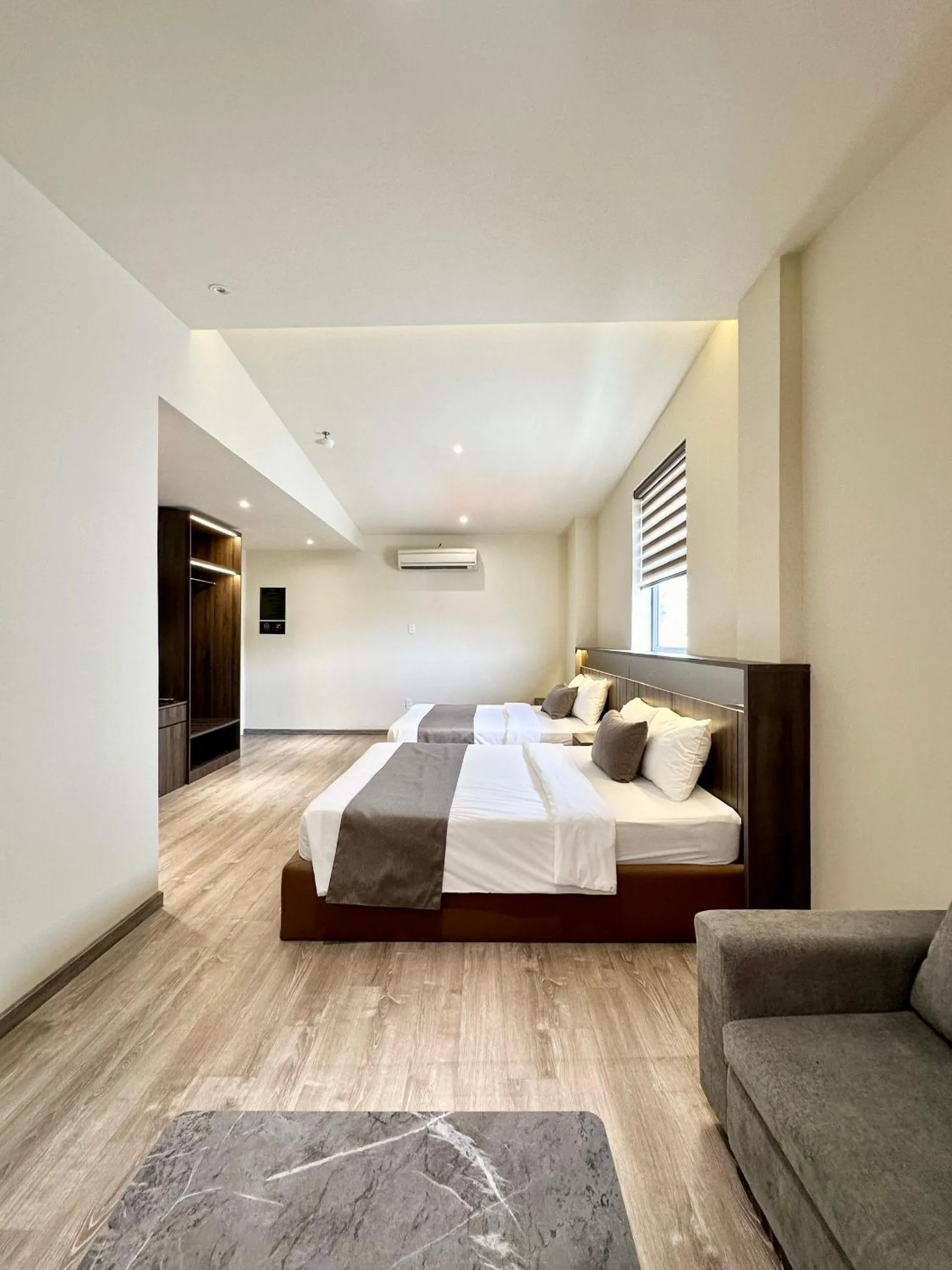 Bed in Hai Long Hotel