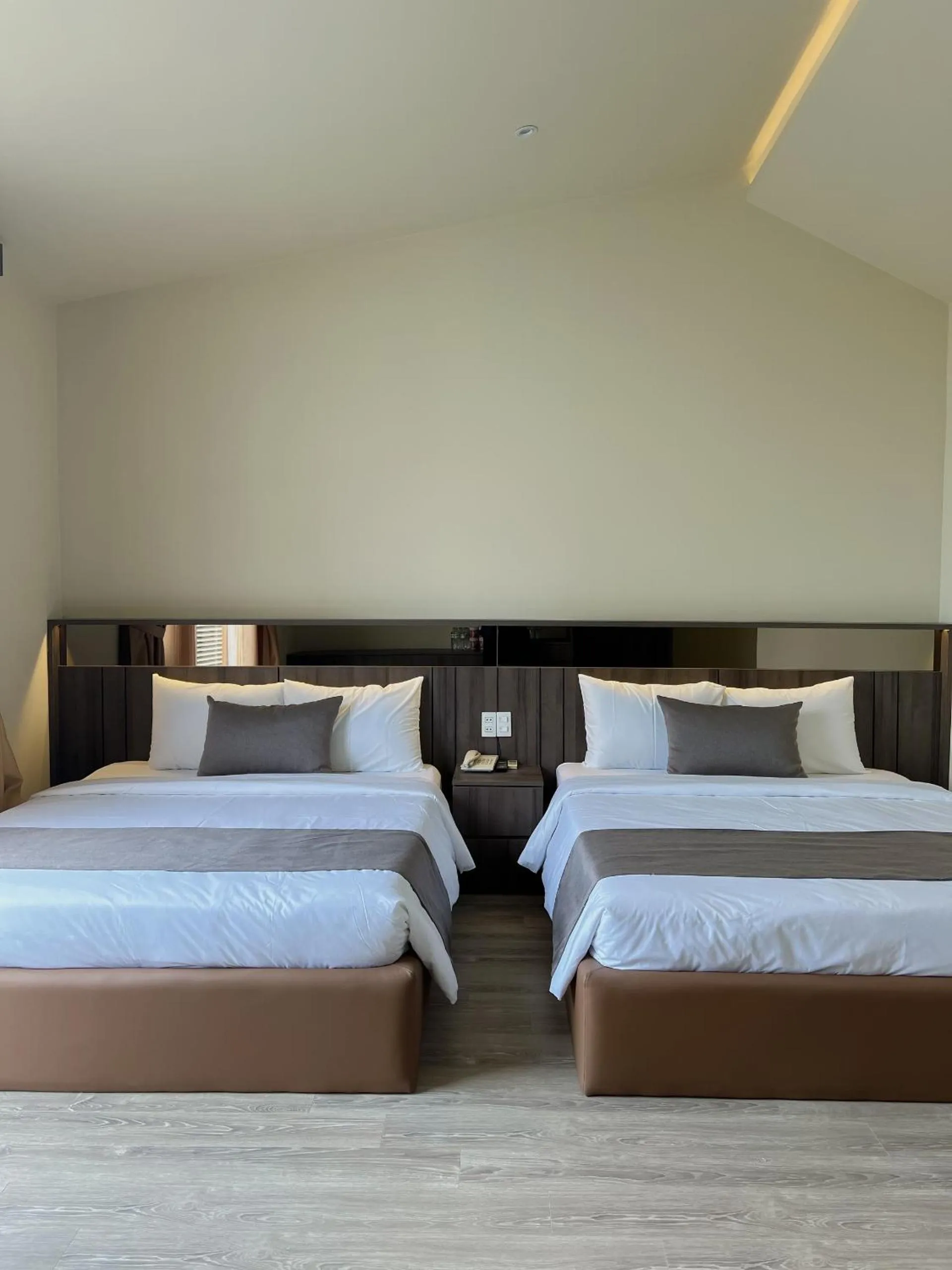 Bed in Hai Long Hotel