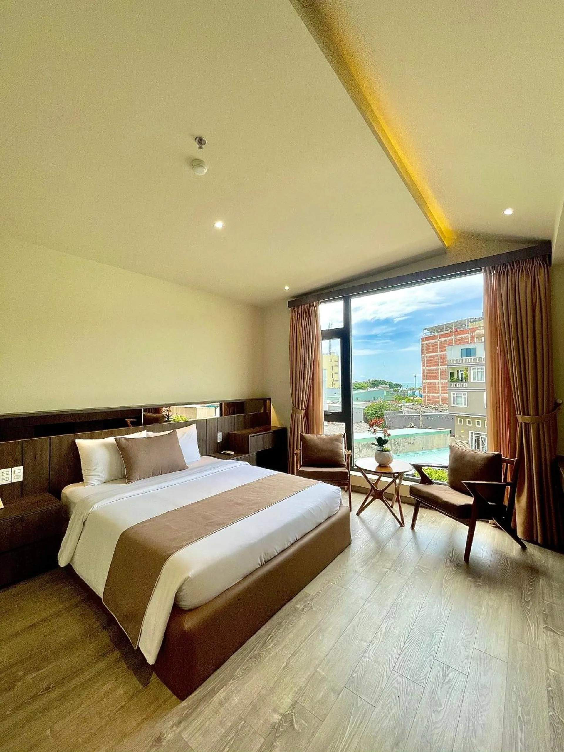 Bed in Hai Long Hotel