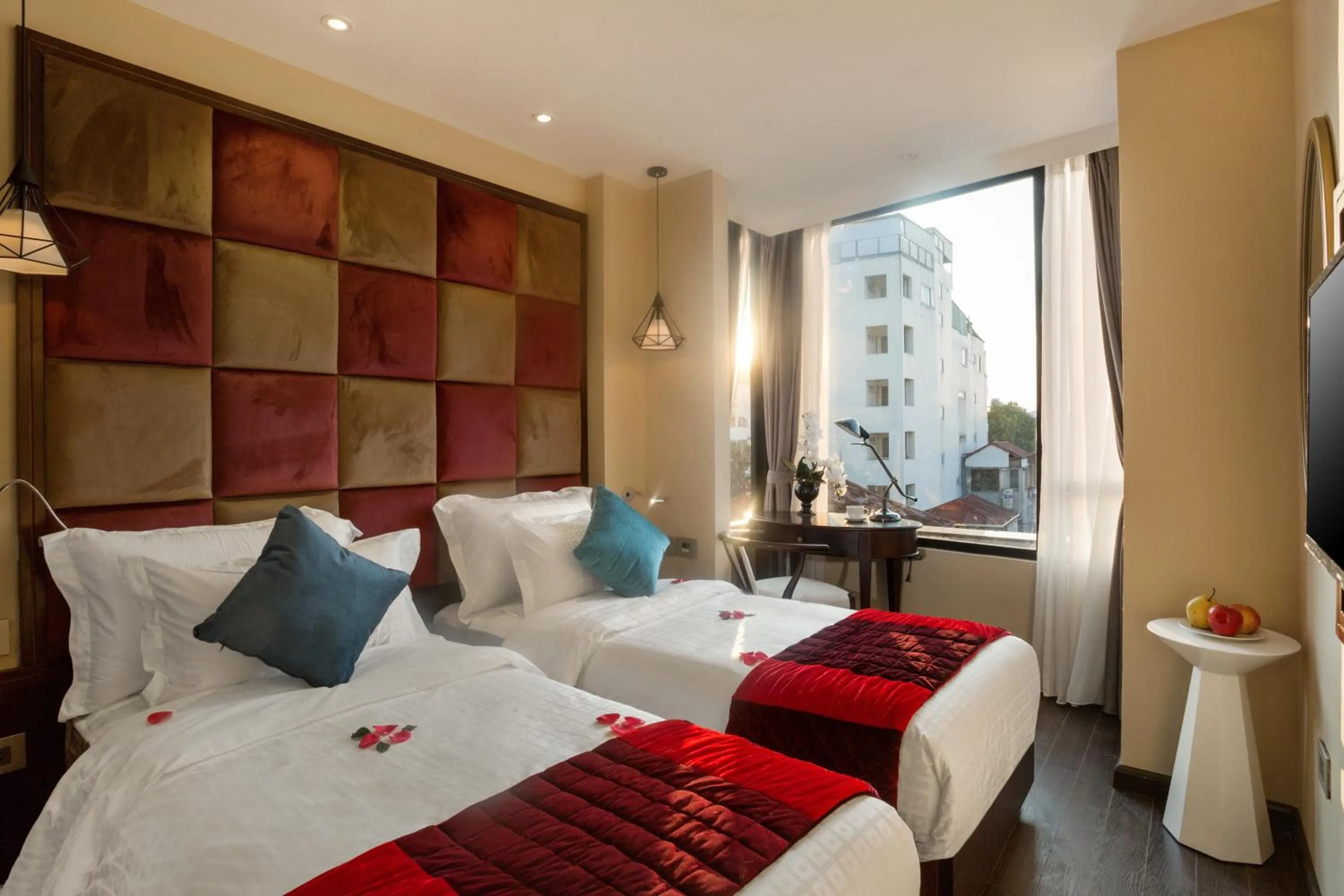 Bedroom, Bed in Hanoi La Storia Hotel