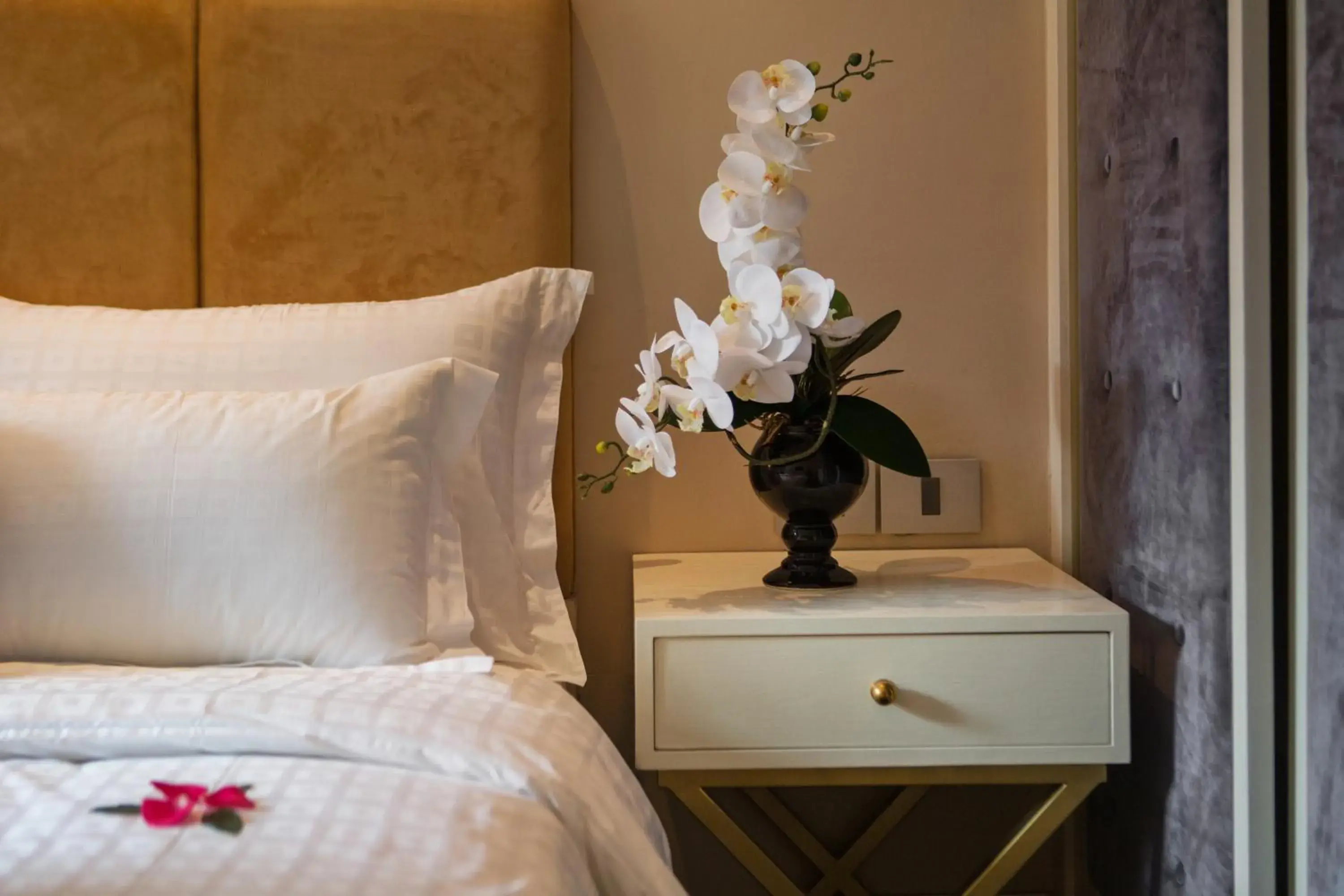 Bedroom, Bed in Hanoi La Storia Hotel Bedroom, Bed in Hanoi La Storia Hotel