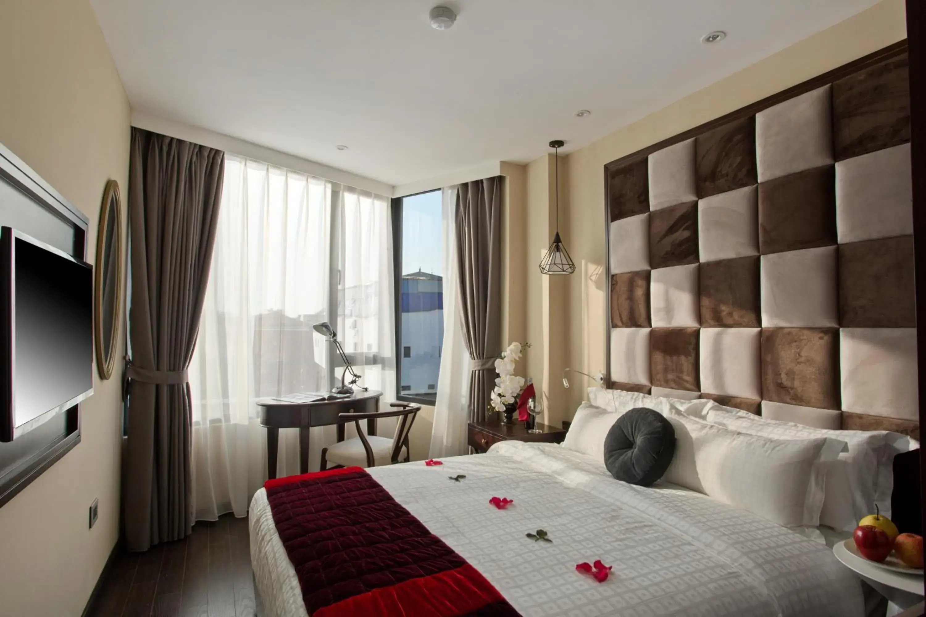 Bedroom, Bed in Hanoi La Storia Hotel Bedroom, Bed in Hanoi La Storia Hotel