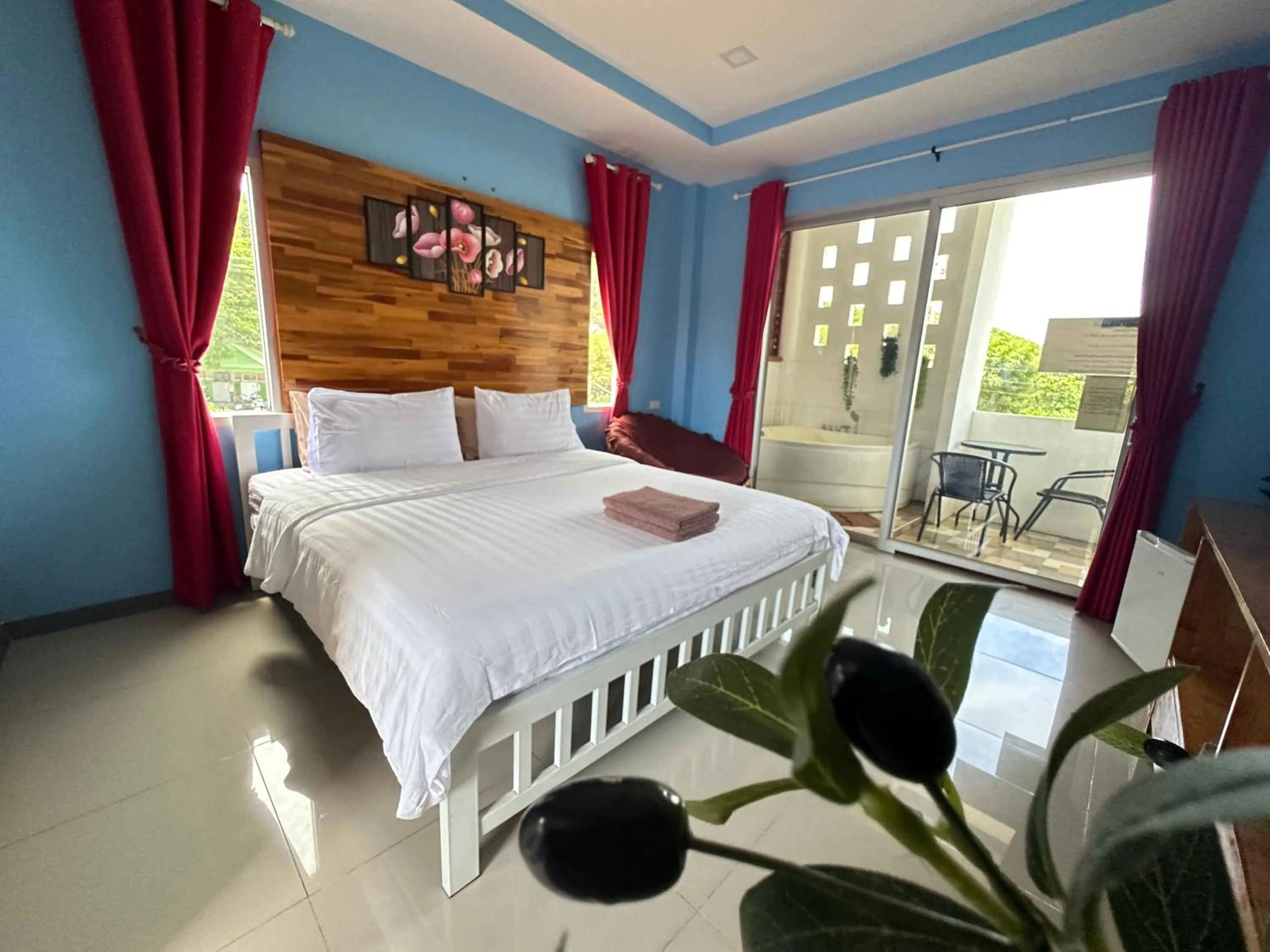 Bed in Jingle Bells Resort