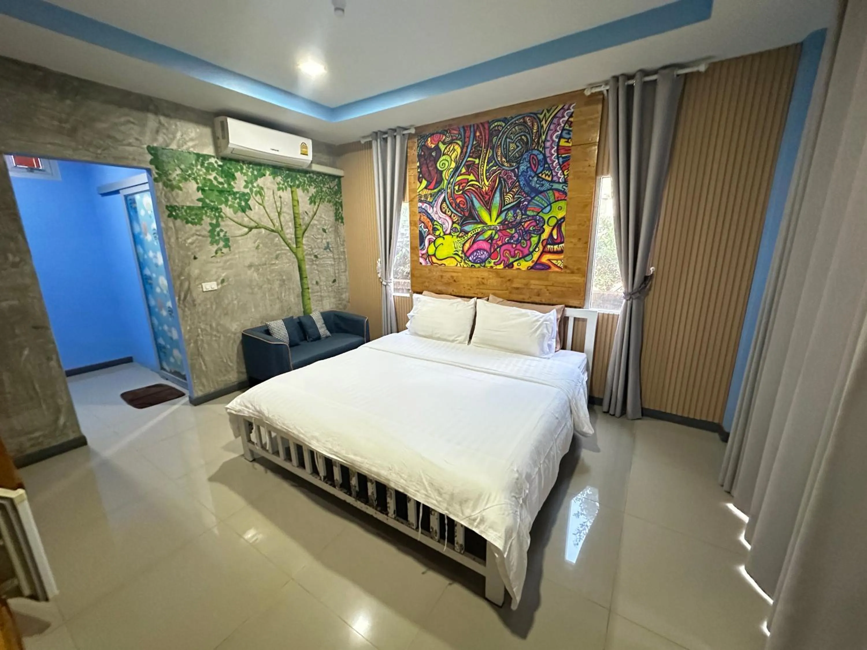 Bed in Jingle Bells Resort