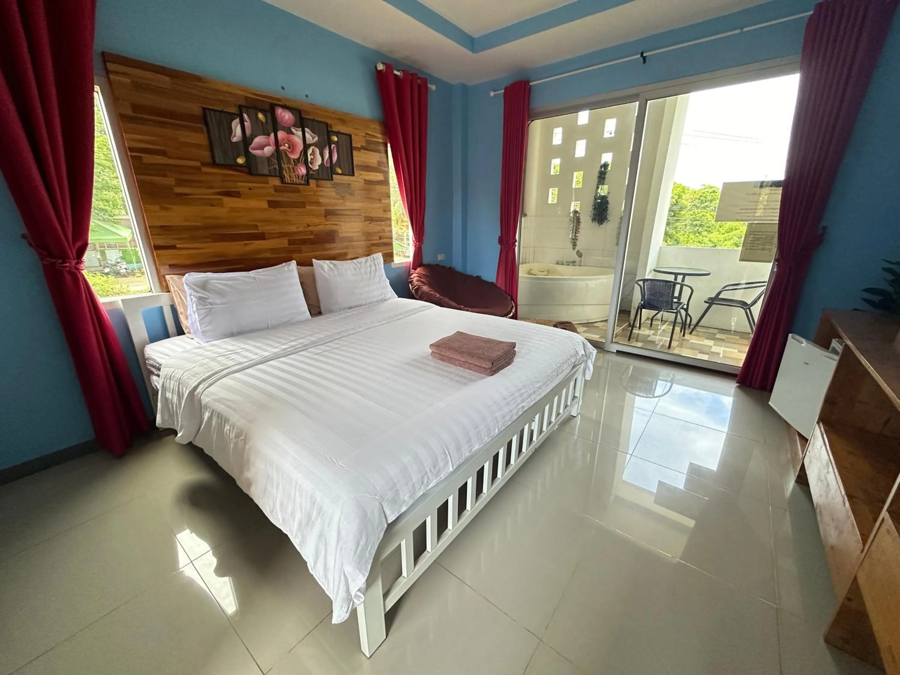 Bed in Jingle Bells Resort