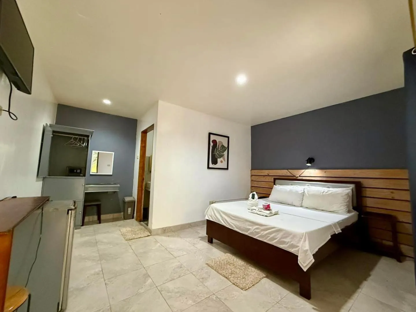 Bed in Marion Roos Hotel